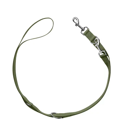 HUNTER London Adjustable Lead – Olive Green
