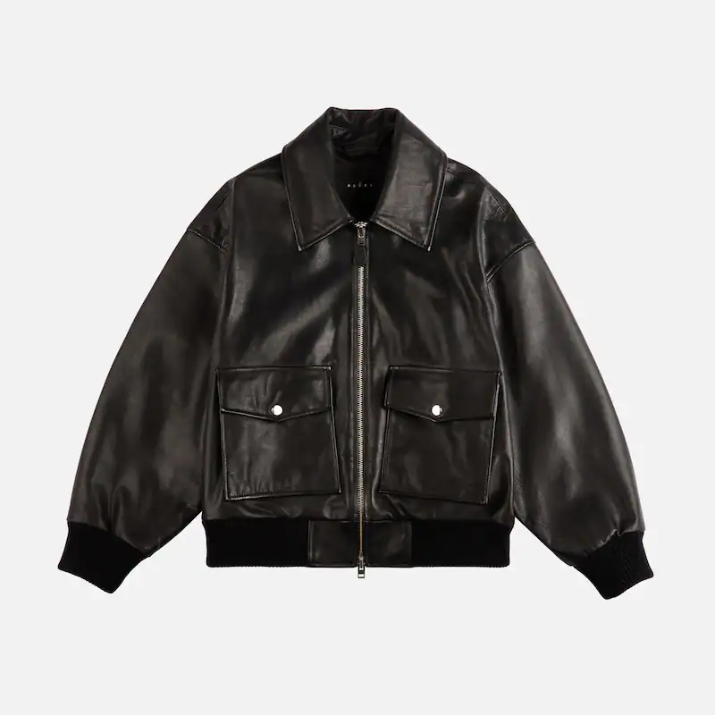 Aviator Jacket in leather