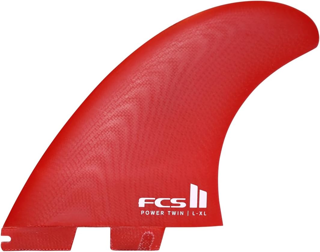 FCS II Harley Ingleby Surfboard Twin Fin Set – Performance Glass Twin Fins Compatible with FCS II Plug System
