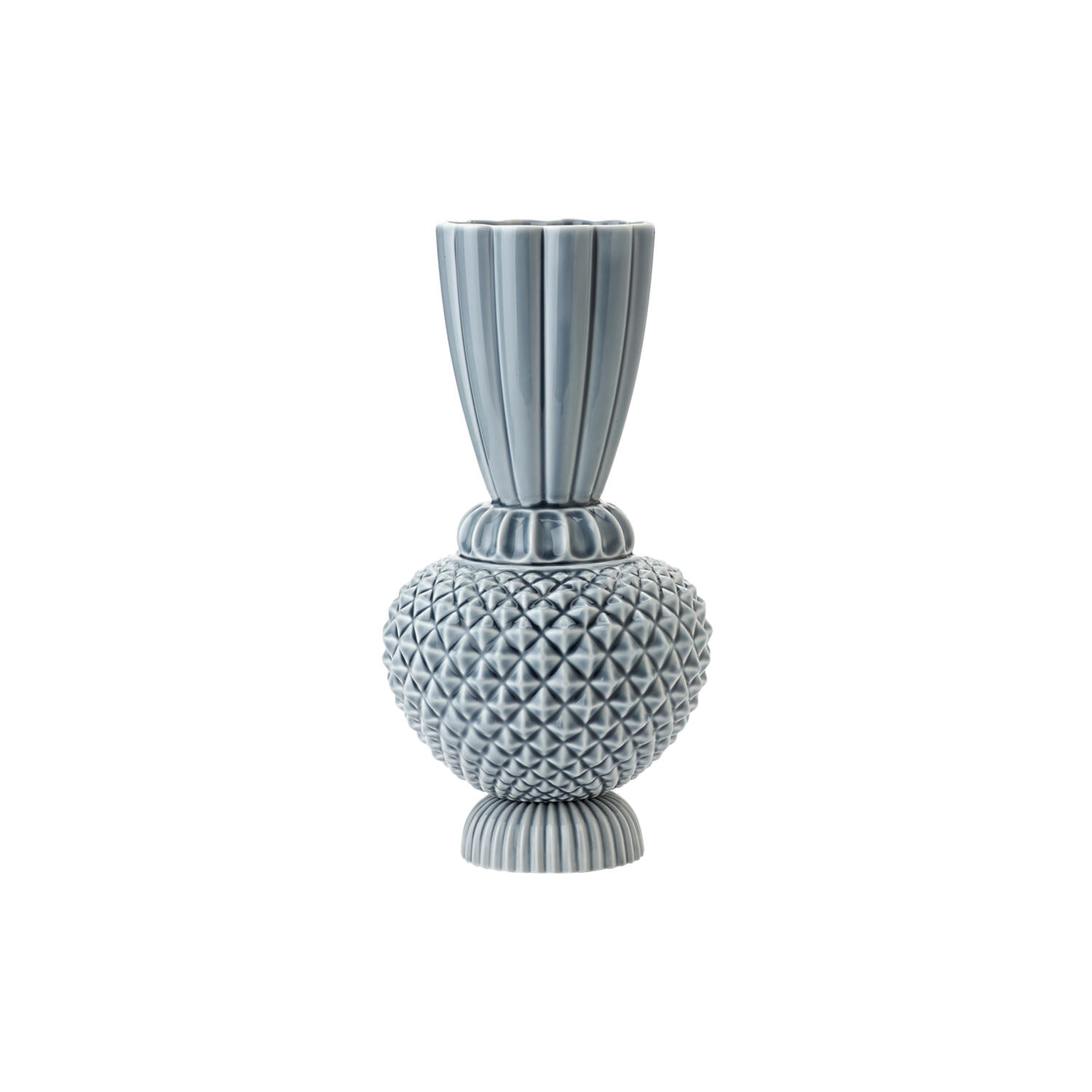 Samusrium Jumbobell vase, bl&aring;/gr&aring;