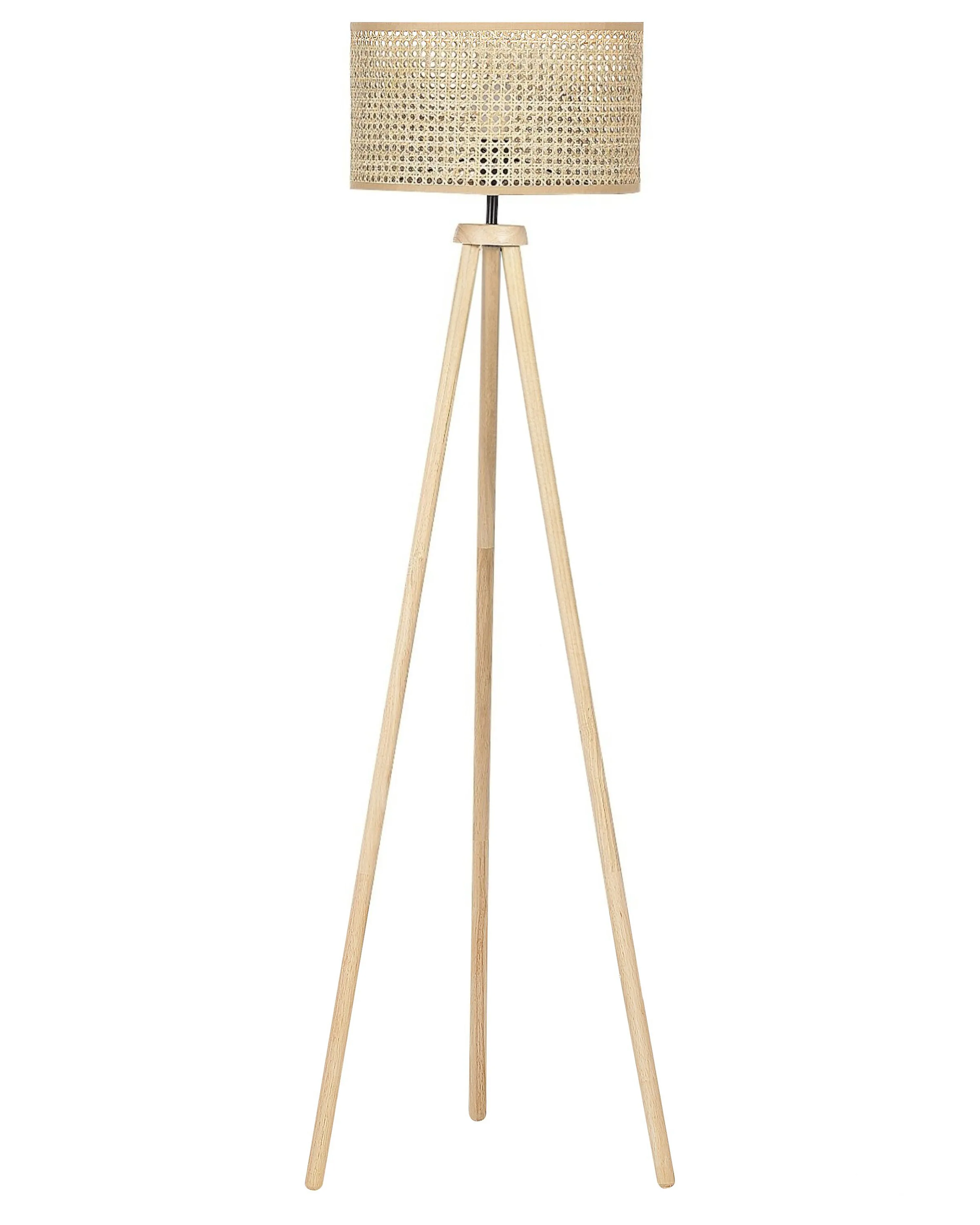 Floor Lamp PENTON Rattan Natural