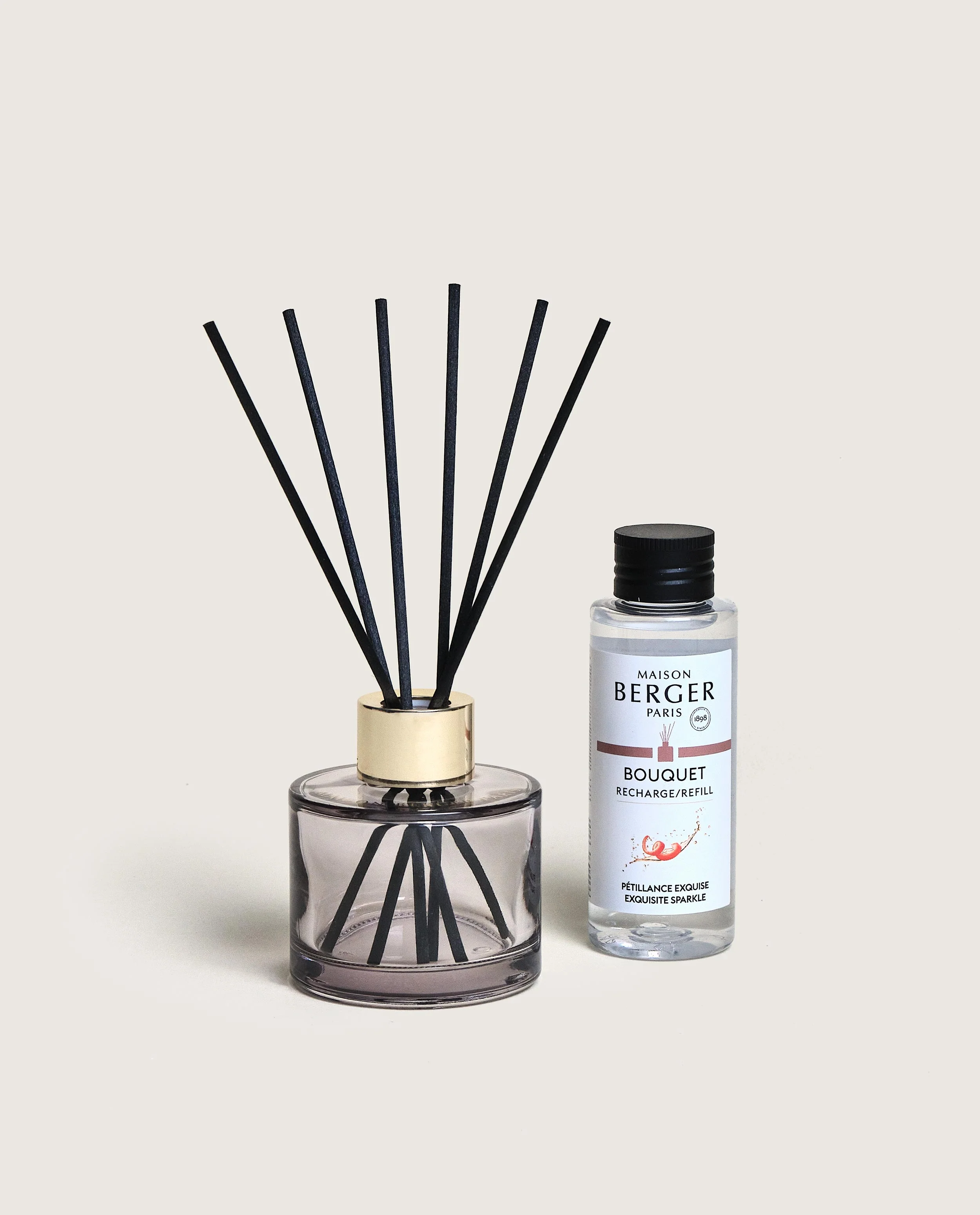 Duo mini bouquet & spray d’intérieur Rosalie Pétillance Exquise