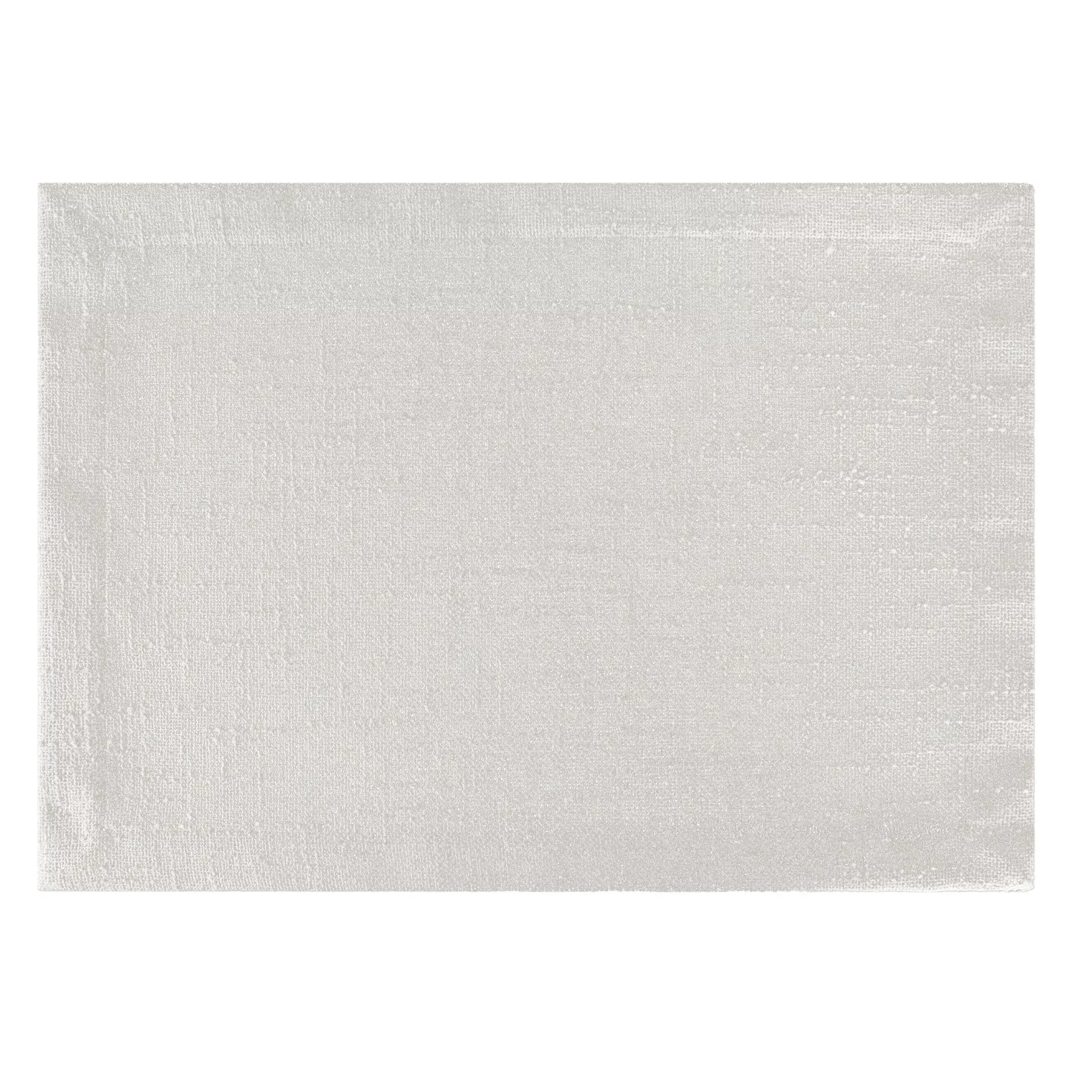 Komplet podkładek 4 szt kremowy 32x45 cm INES 12 z przetykaną błyszczącą nicią