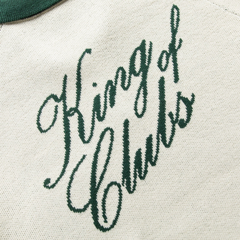 Malbon Golf King Of Clubs Sweater - Canvas
