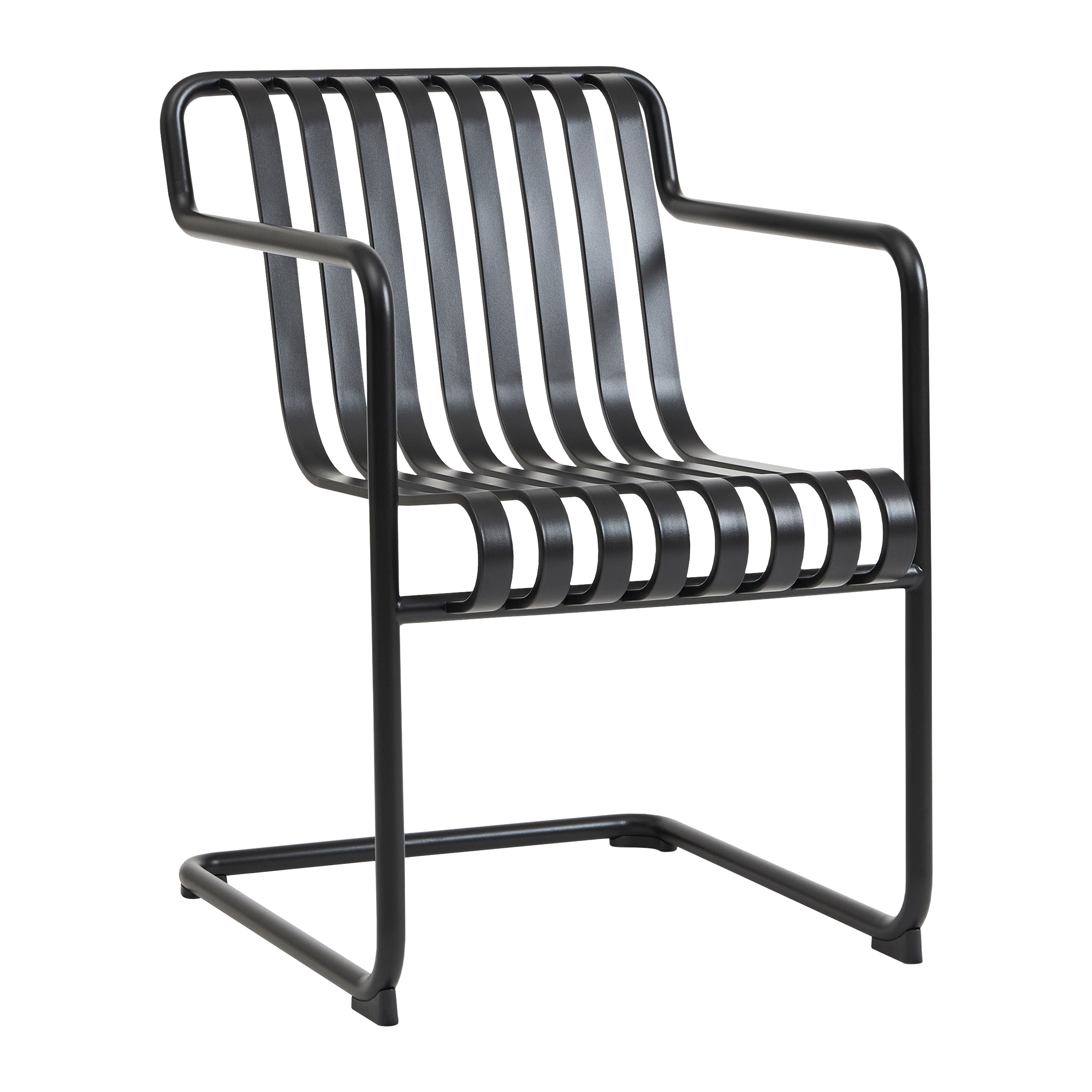 HAY Palissade Cantilever Tuinstoel - Antraciet