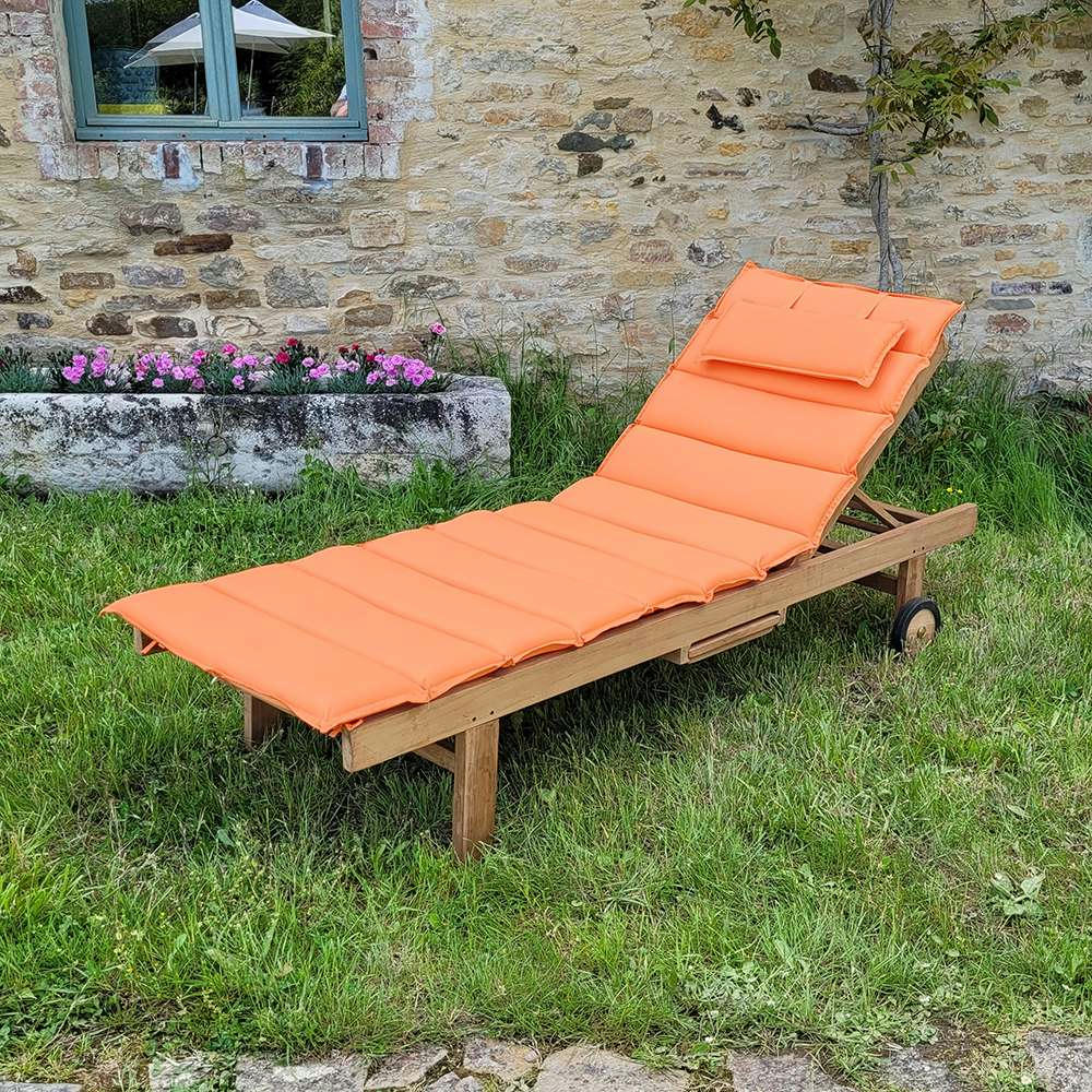 - Matelas corail pour bain de soleil