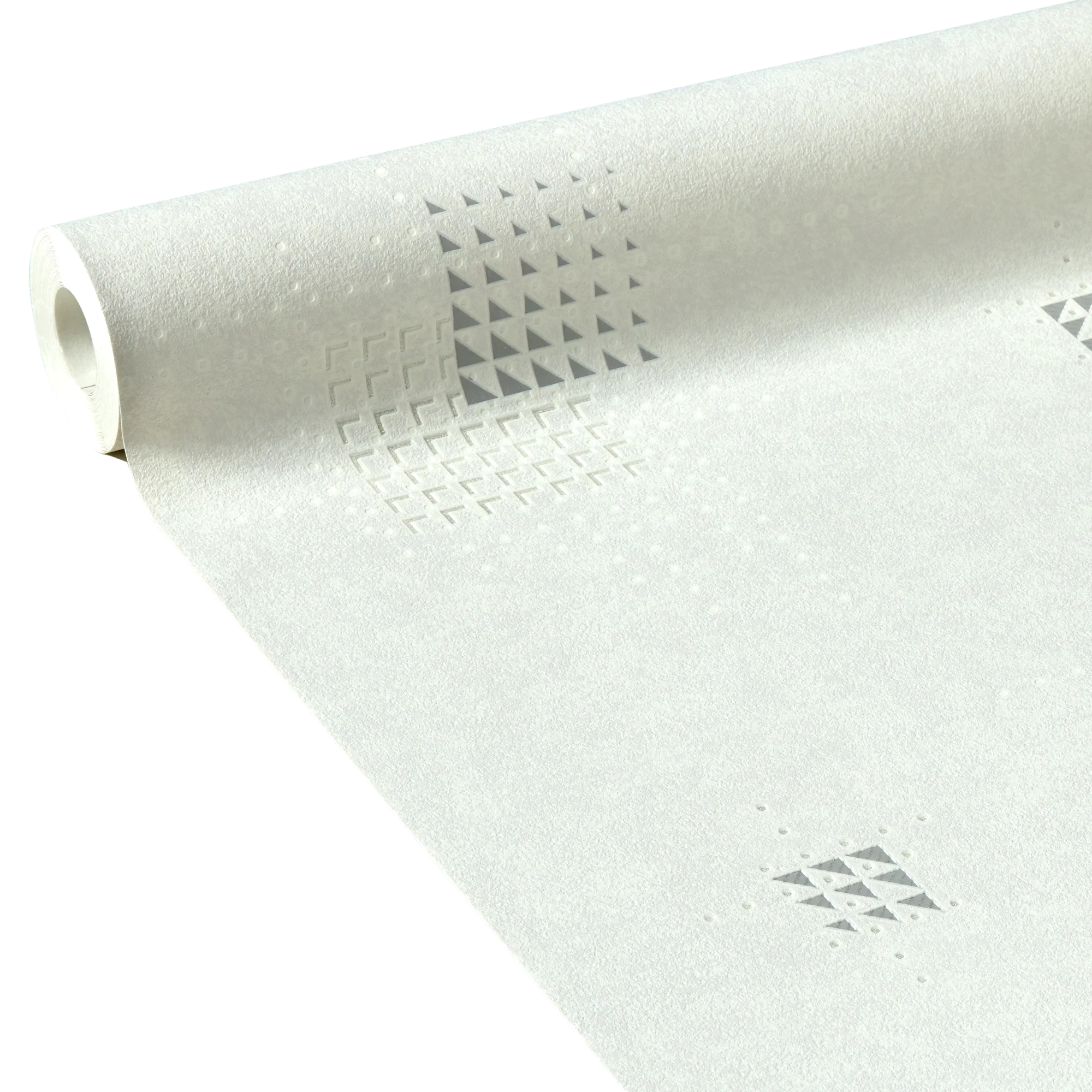 Papier peint intissé MAGIC LIGHT coloris blanc