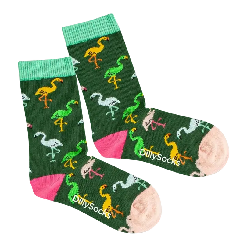 Socken Flmaingo Forest
