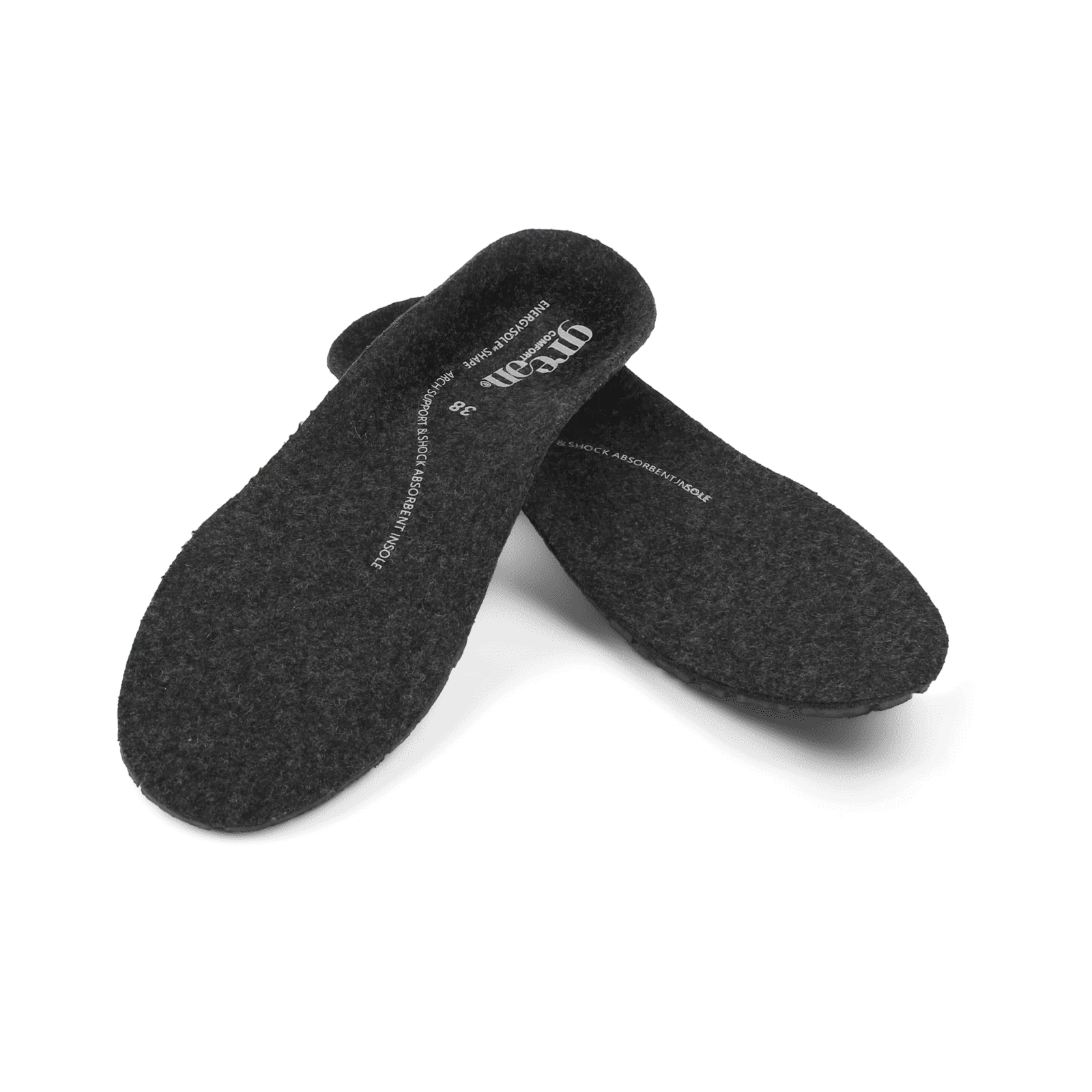 EnergySole™ Shape m. uld – 4,5 mm (Dame) - SORT