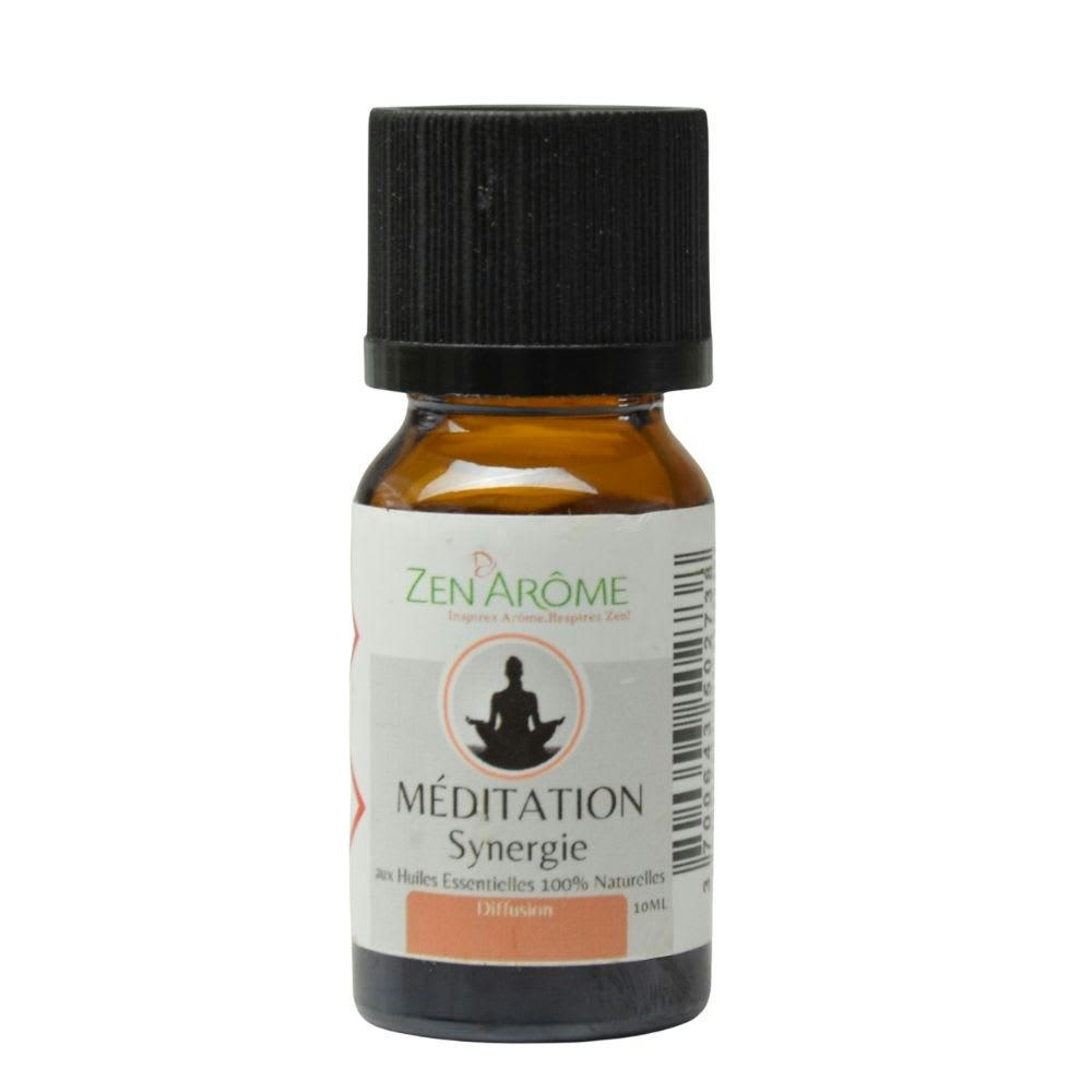 MEDITATION - Synergie d'Huiles Essentielles Méditation - flacon en verre - 10 ml