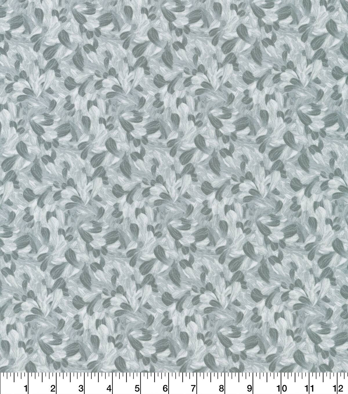 Robert Kaufman Gray Petals Cotton Fabric by Keepsake Calico