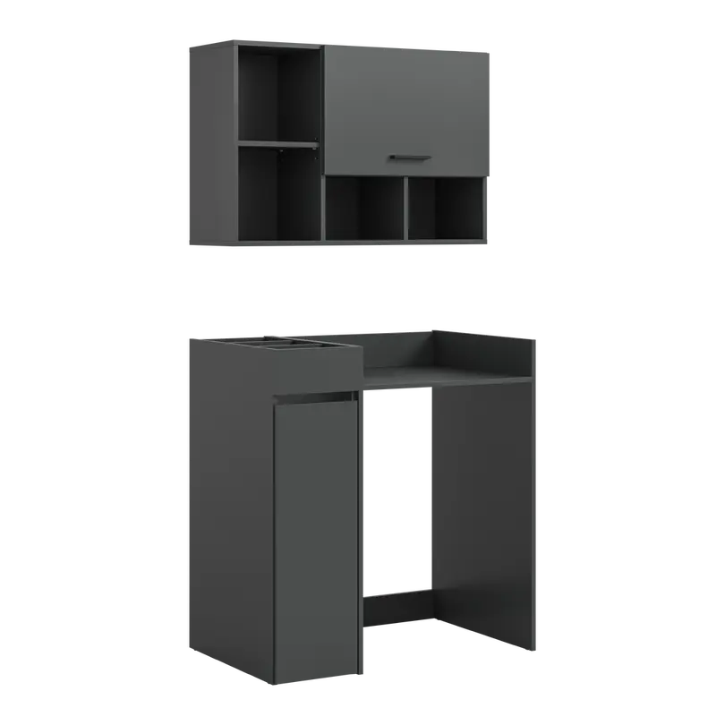 Waschmaschinenschrank 3-teilig Free