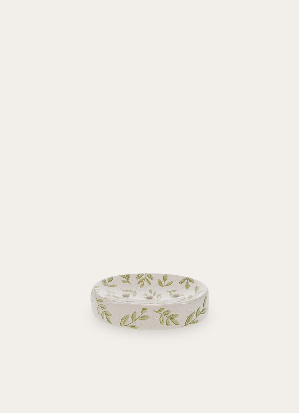 PORTE-SAVON EN CÉRAMIQUE RAPHAEL VERT KAKI