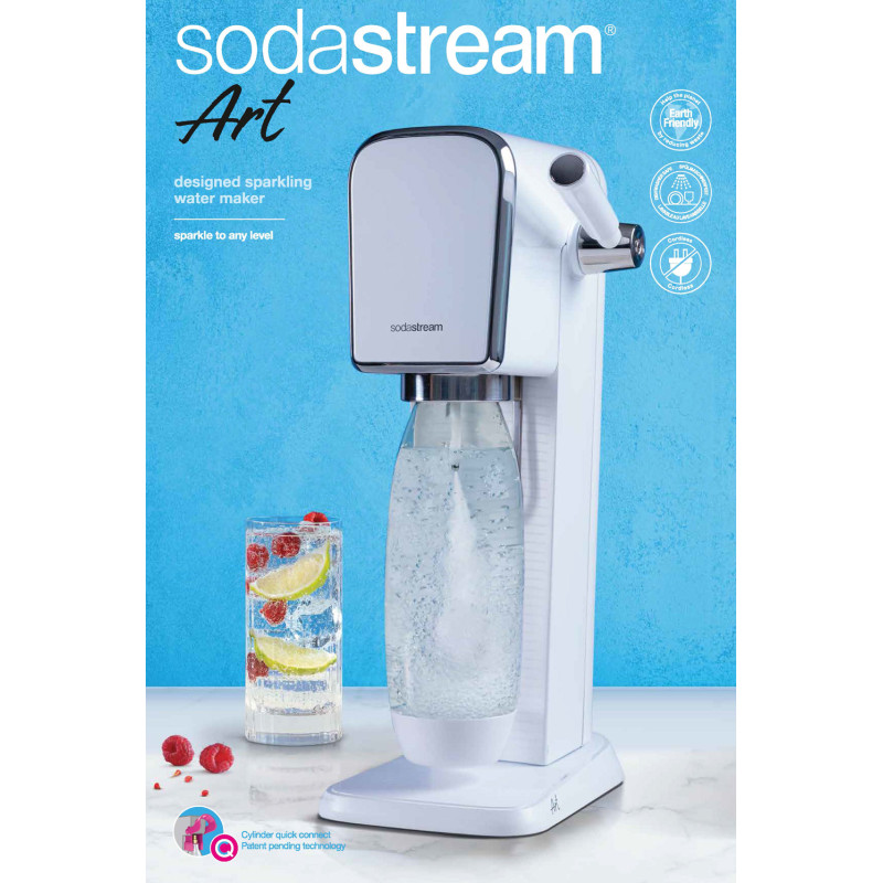 Machine à boisson pétillante Art blanche SODASTREAM