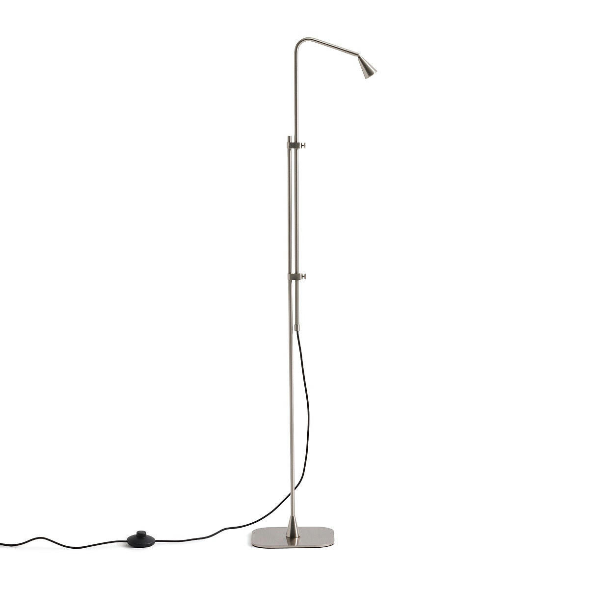 Liseuse nickel satiné, orientable, Roslyn
