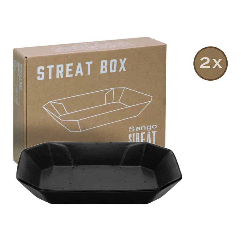 Schale 2er-Set Streat Food