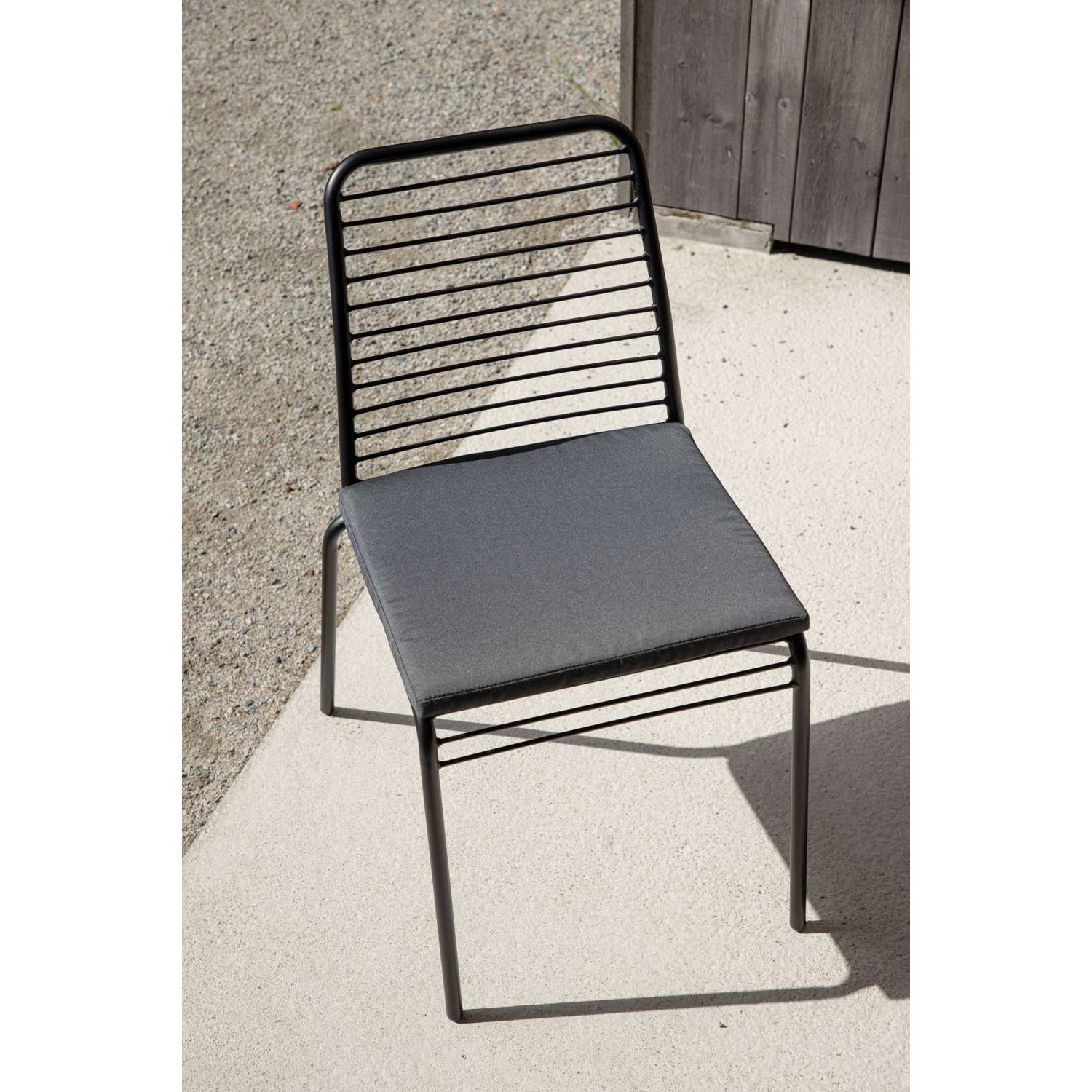 Venture Home Panjin Eetkamerstoel 60 x 80 x 50 - Zwart - 2-pack