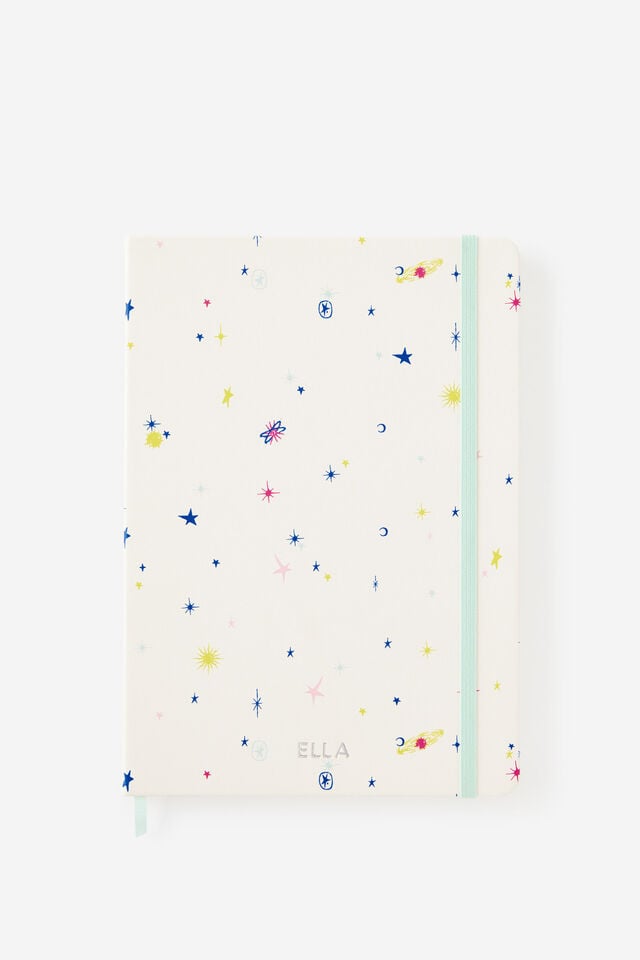 Personalised B5 Hard Cover Lined Notebook