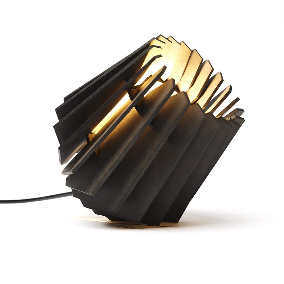 van Tjalle en Jasper - Mini-spot tafellamp - Black