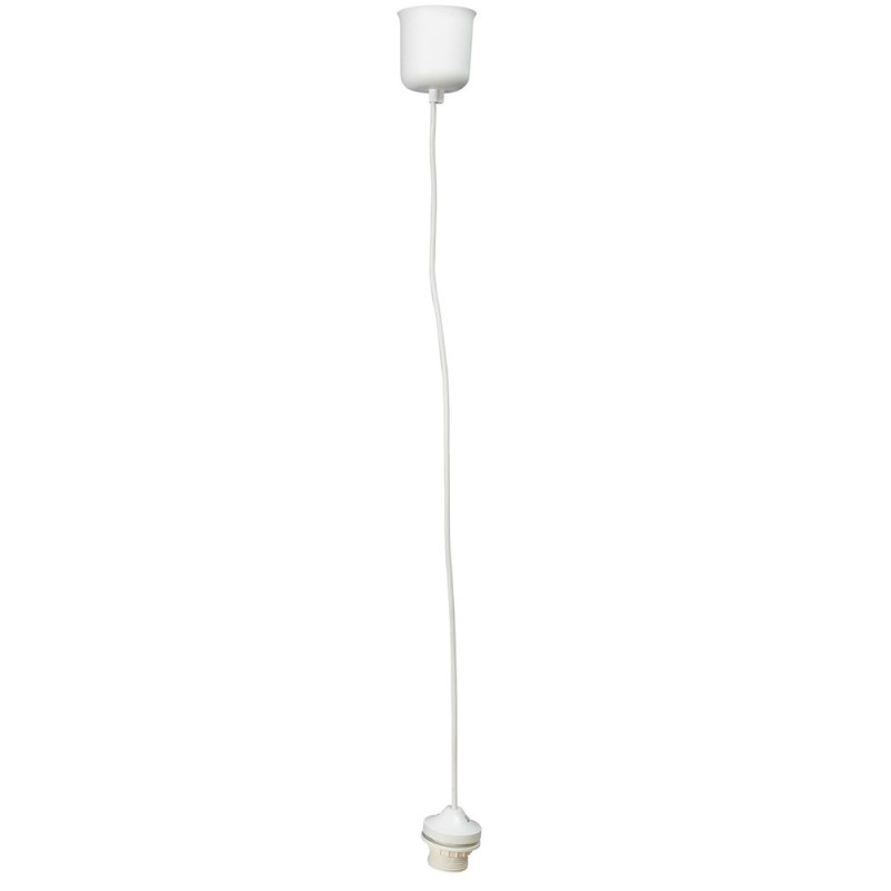 Suspension blanche E27 100 cm NIEDERAU