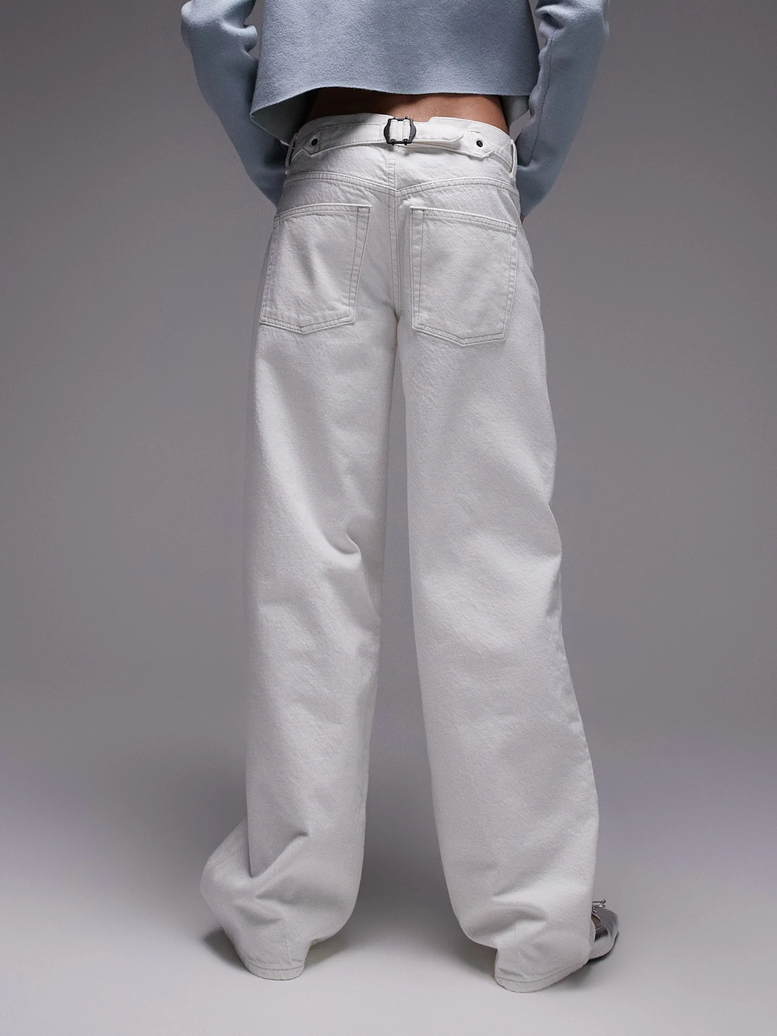 Low Rise Cinch Back Jeans