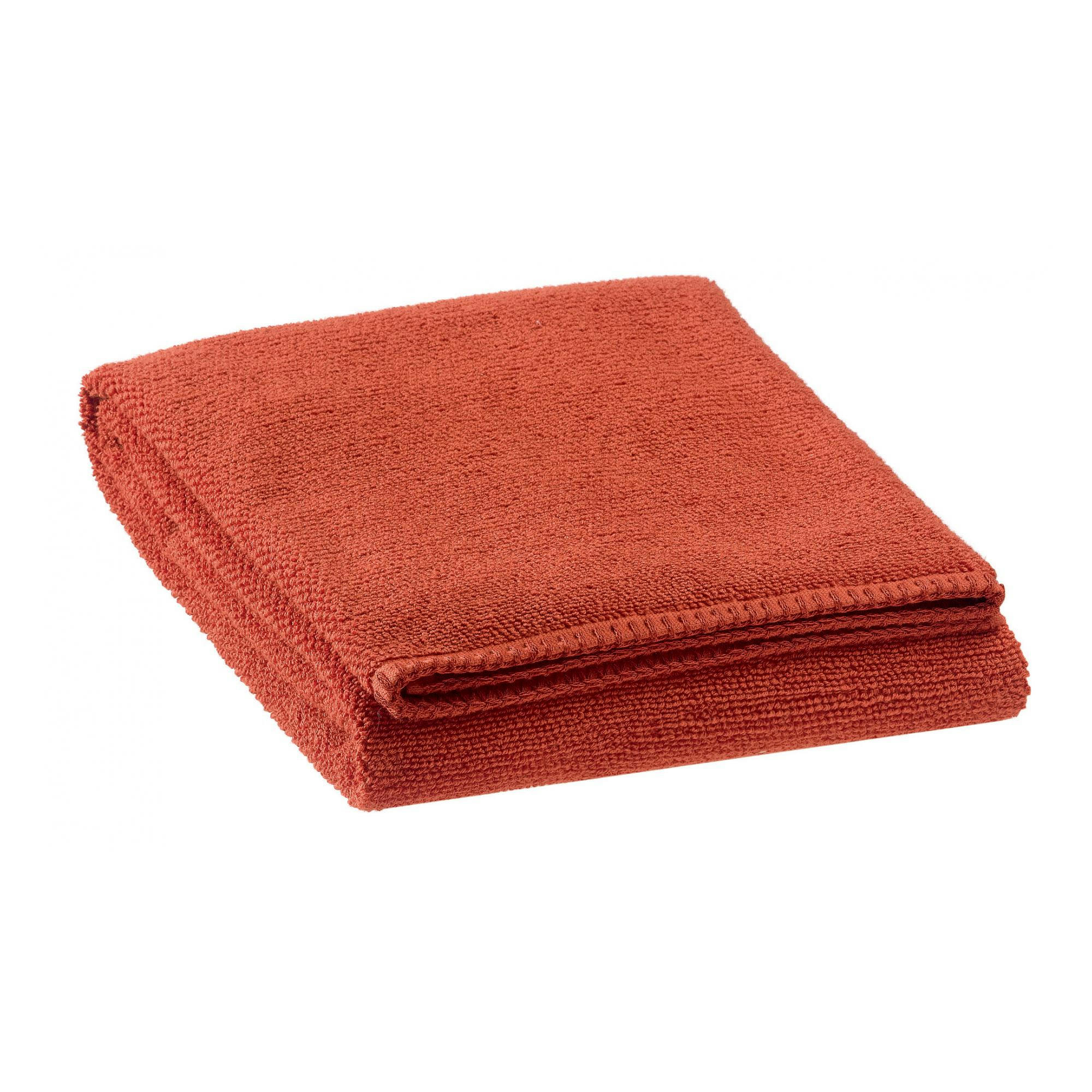 BORA - Drap de douche  en coton rooibos 70 x 130