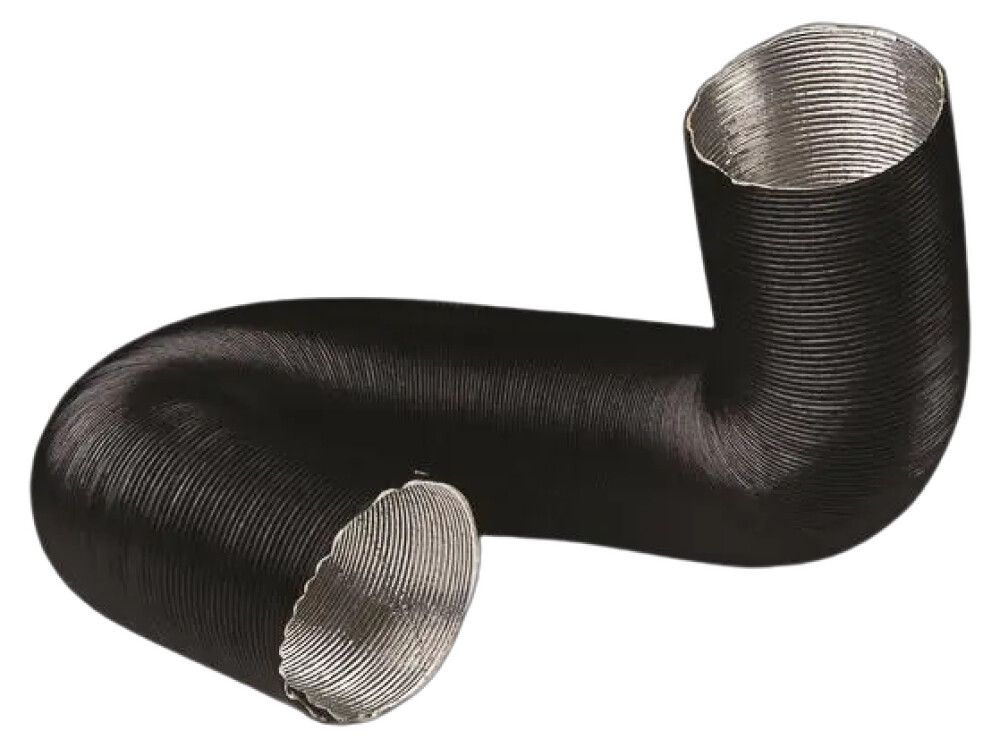 TILLUFTSSLANGE TOLMER SORT Ø100MM 1M