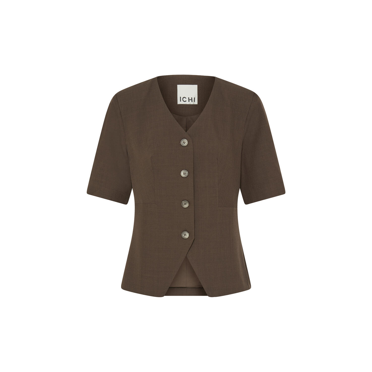 IHFAVA SS Blazer, slate black melange