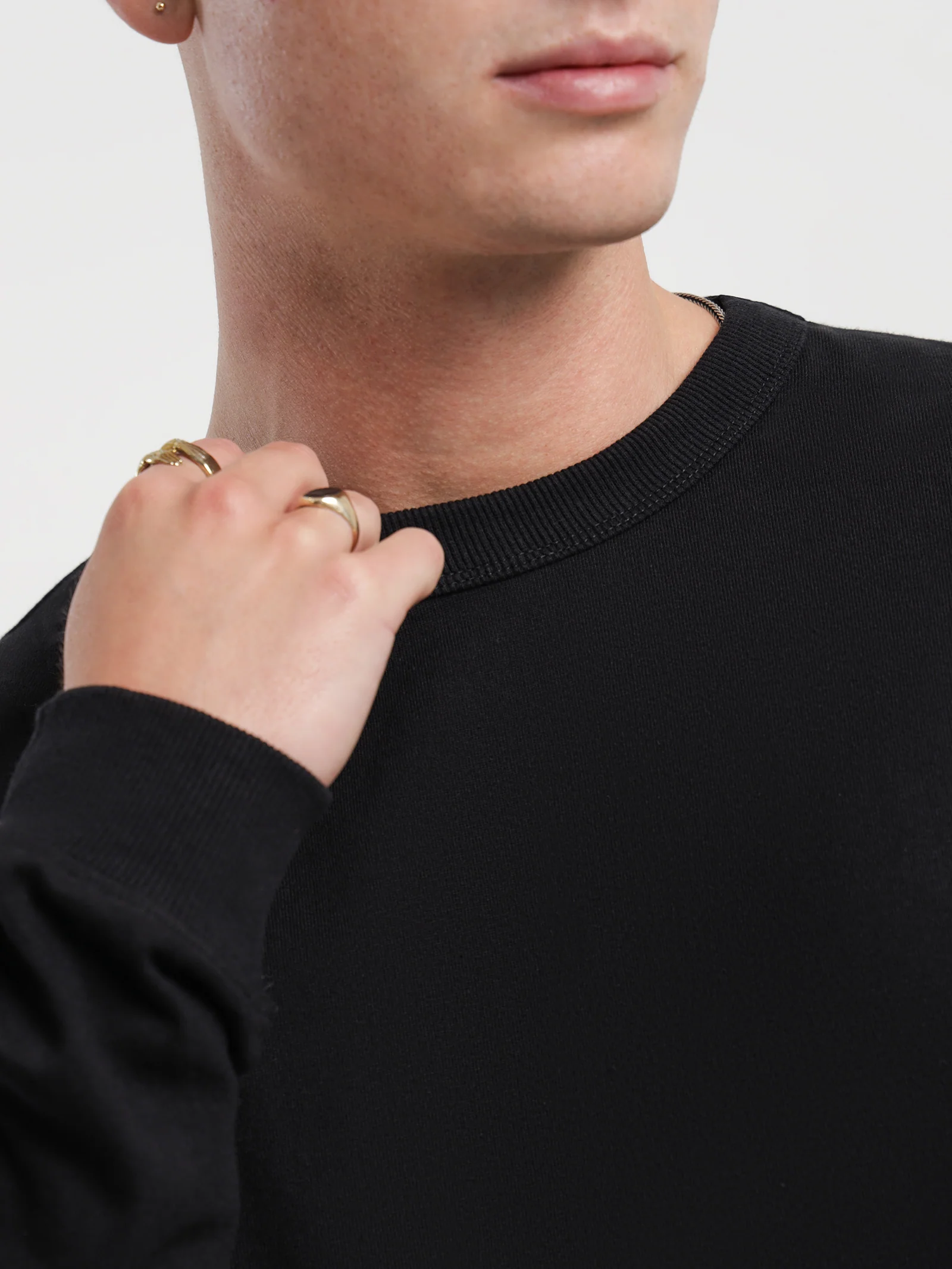 Heavyweight Long Sleeve Crew T-Shirt