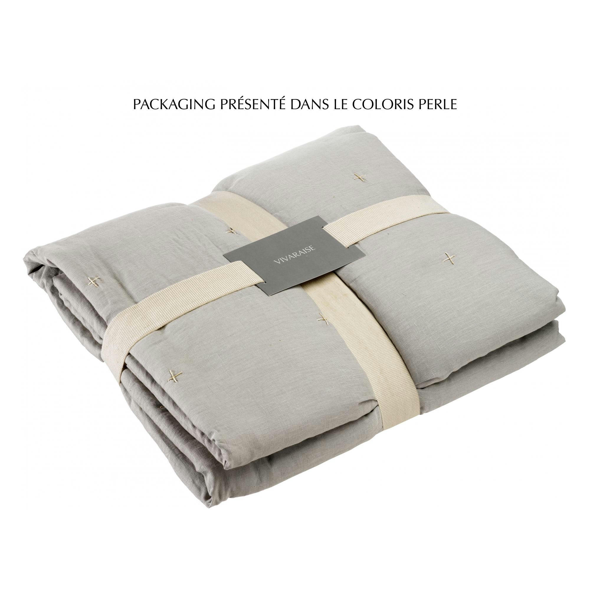 NALA - Coussin  en coton paon 30 x 50