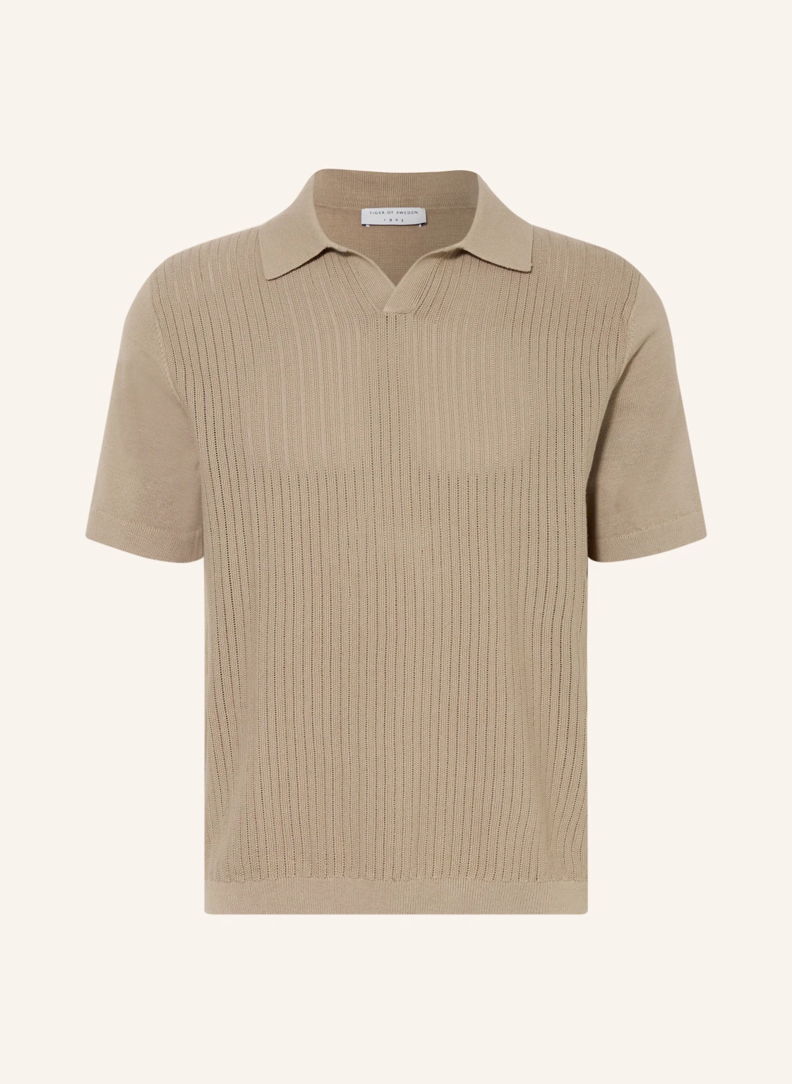 TIGER OF SWEDEN Strick-Poloshirt EOIN