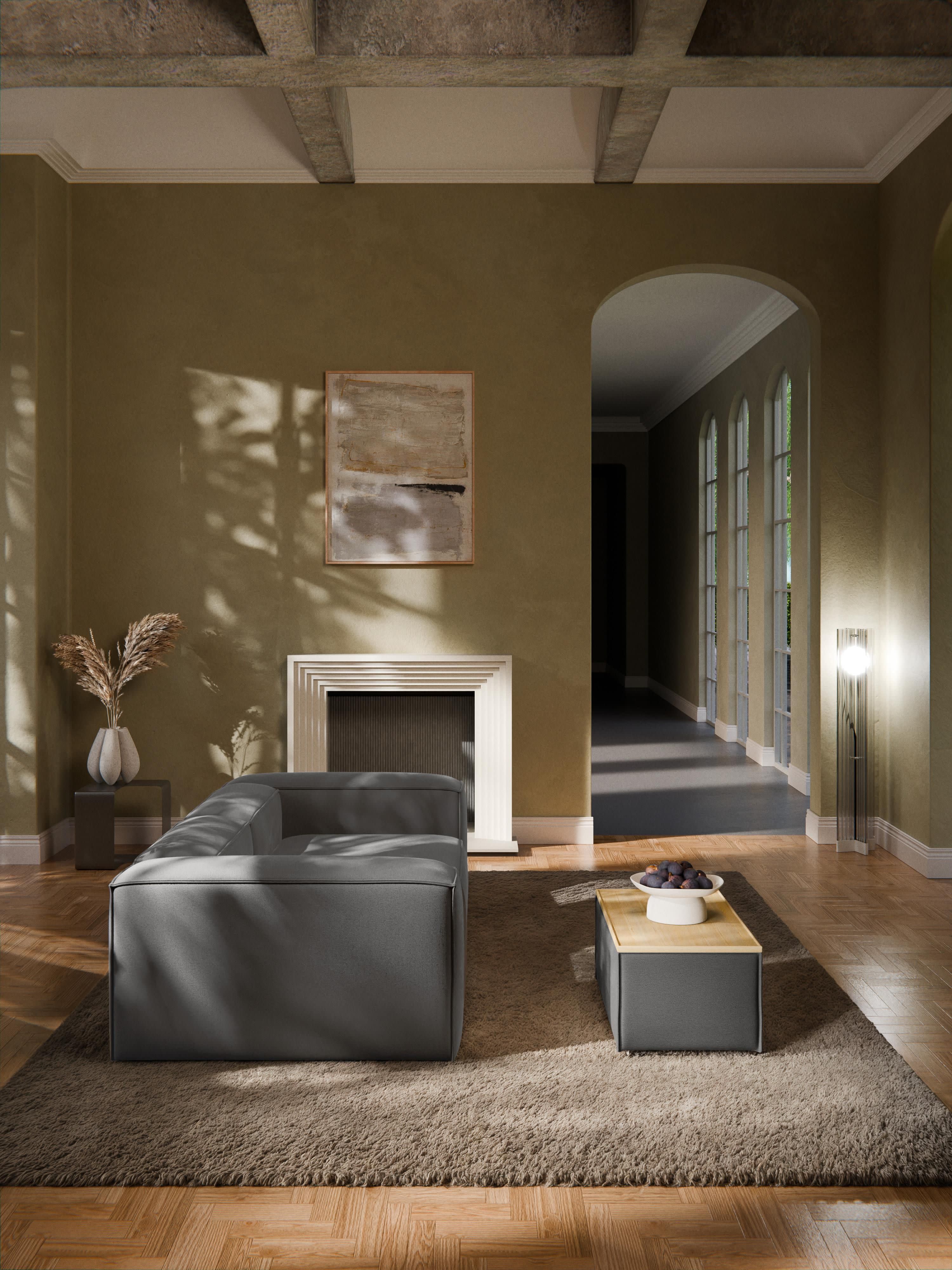 Sofa-Hocker Lennon mit Stauraum