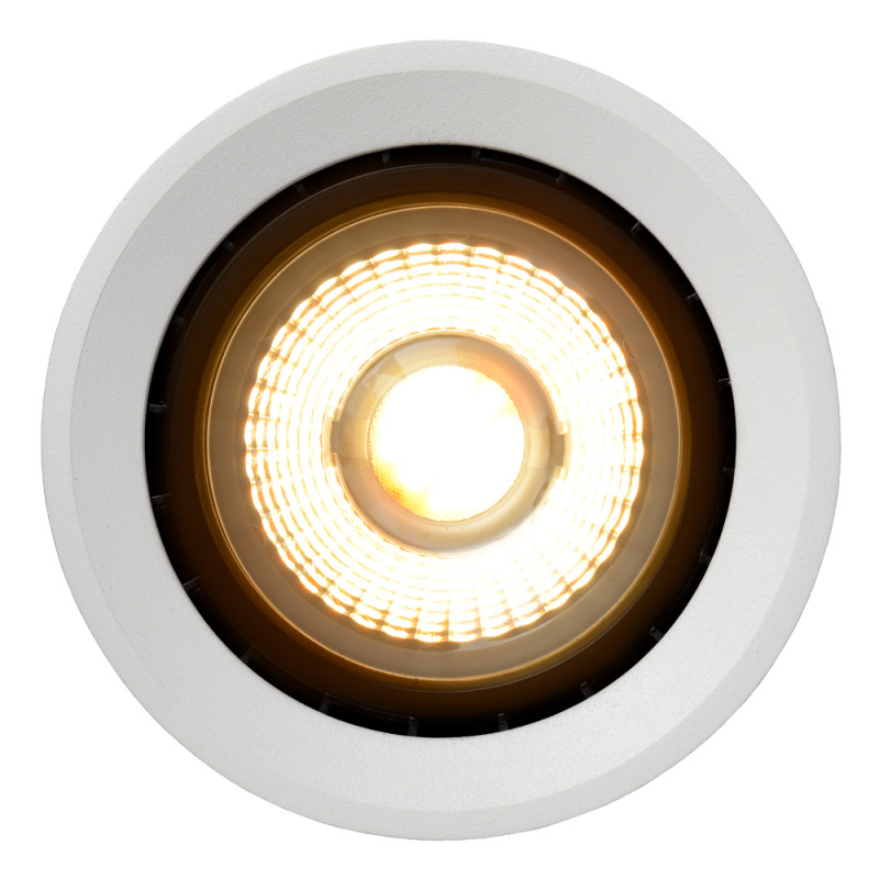 Spot LED Fedler blanc dimmable Ø 12 cm GU10 12 W LUCIDE