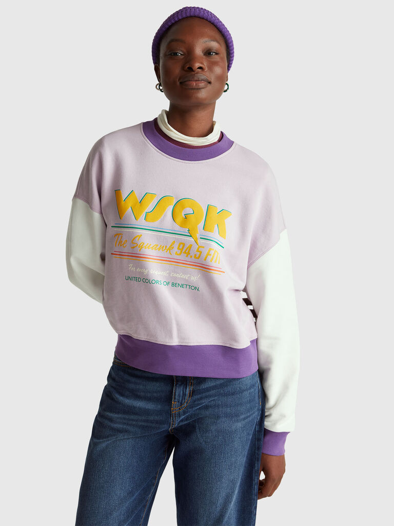 Sweatshirt with Stranger Things print
