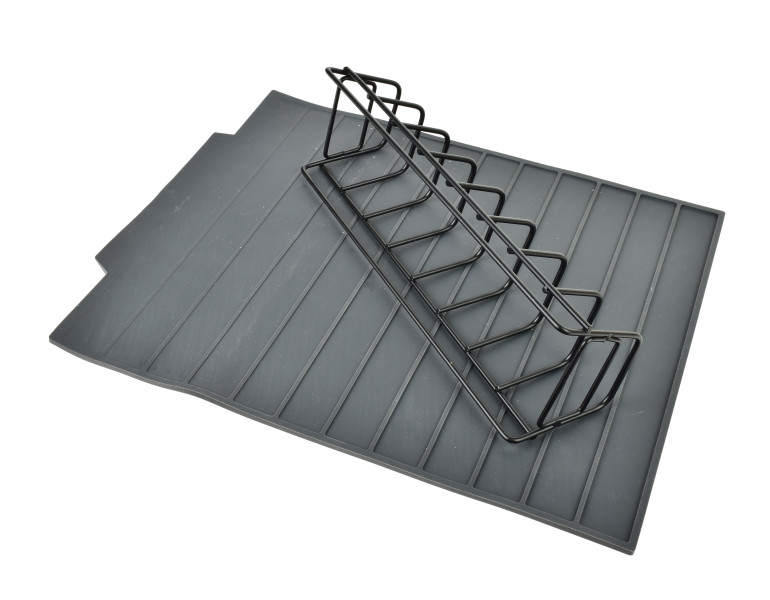 MODERN KITCHEN Ociekacz silikonowy ze stelażem 43x33xh8cm