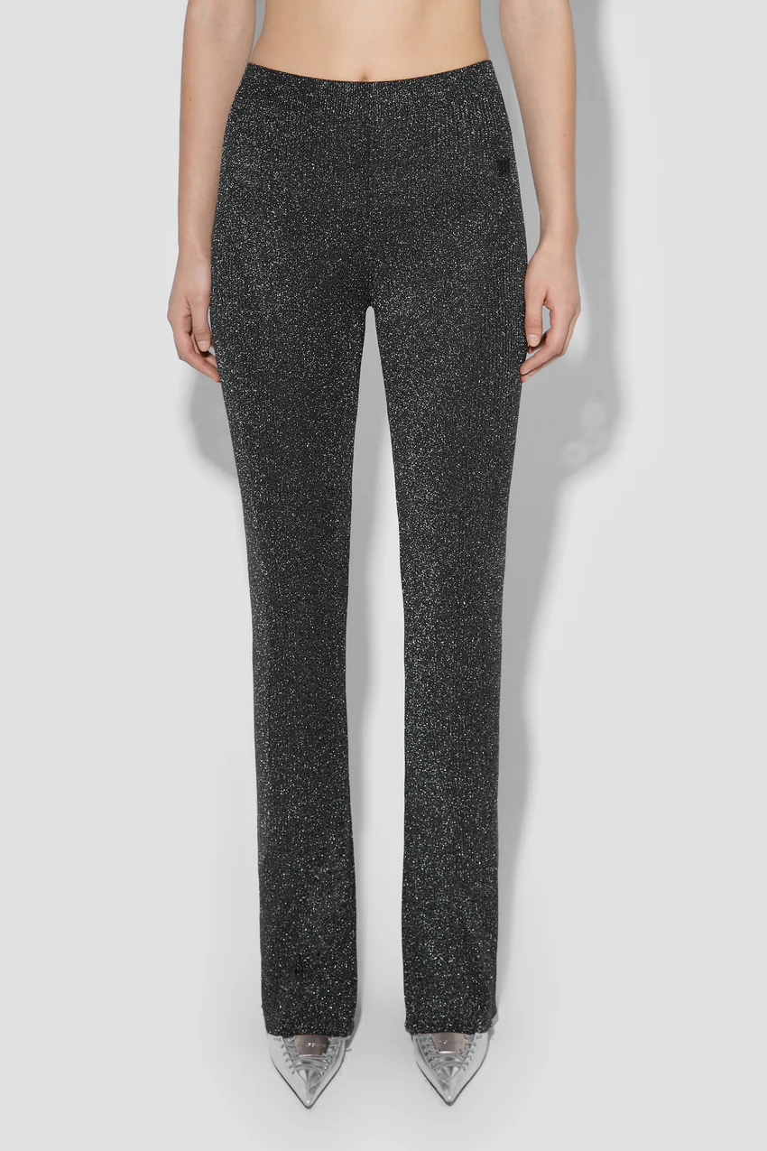 Knitted Flared Trousers