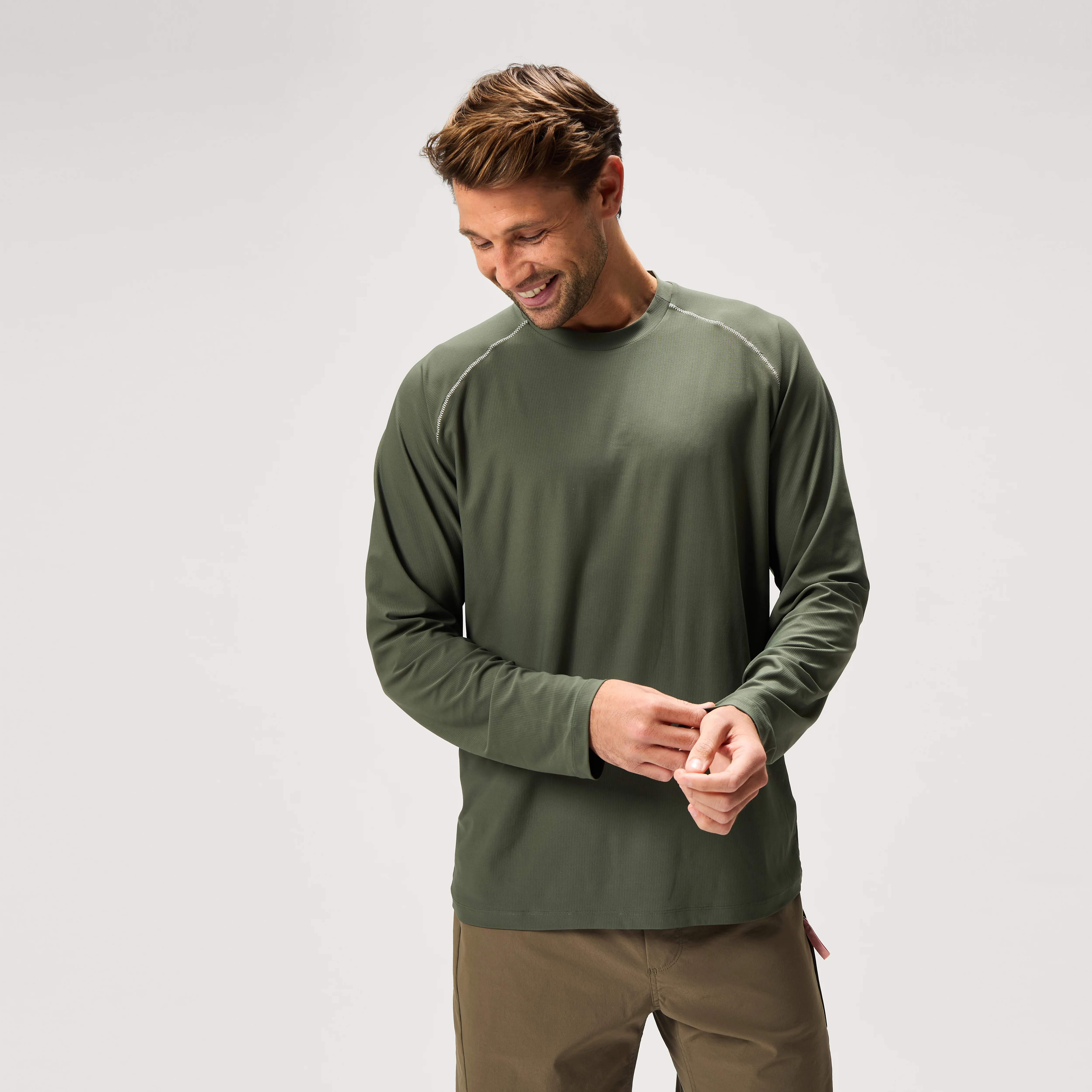 Men's SulTrac L/S Tee - Thyme