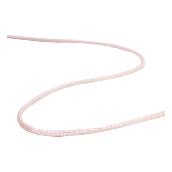 Baby Pink Ribbon Knot Cord 2mm x 10m