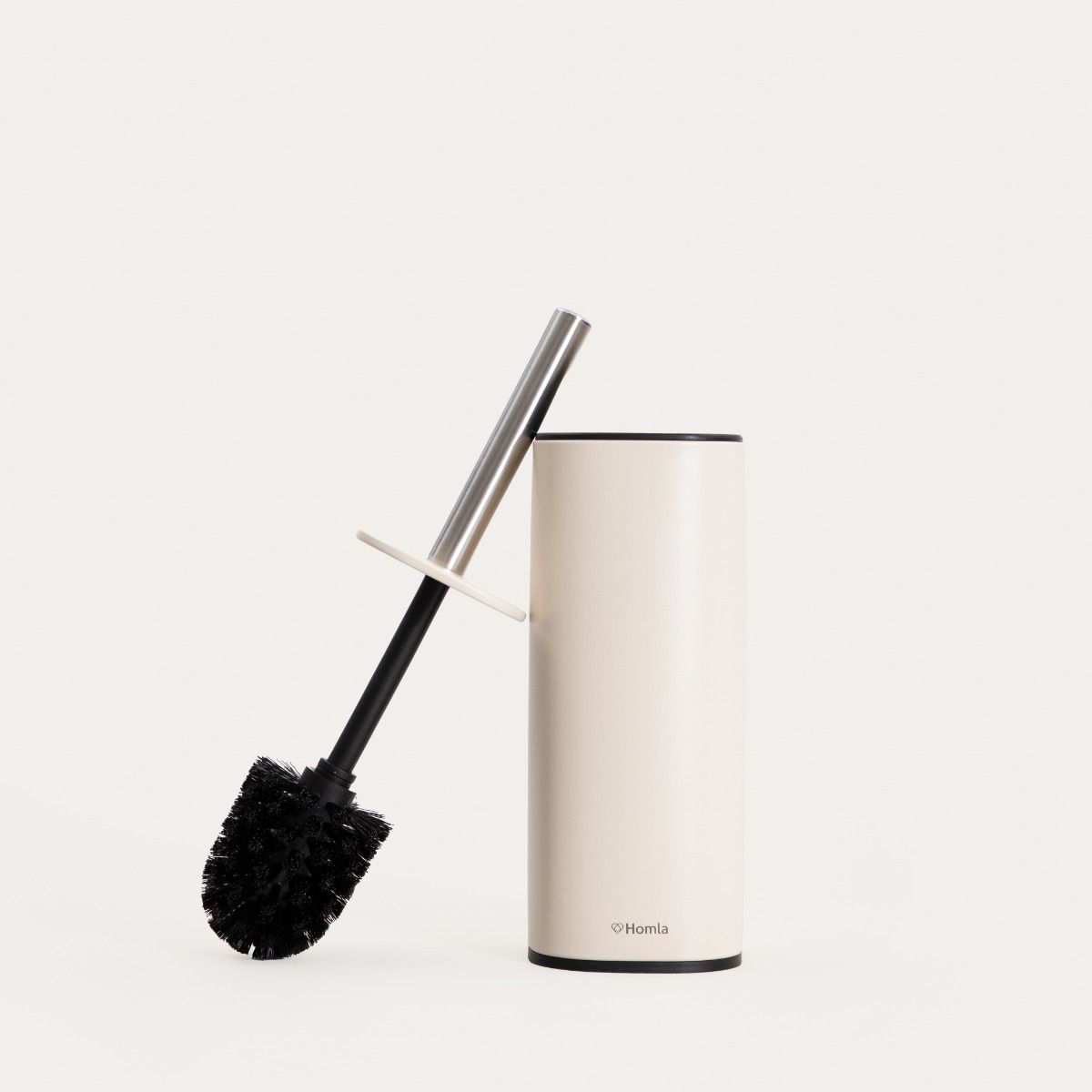 Szczotka do WC LINEA MAT beżowa 9,8x9,8x35,3 cm