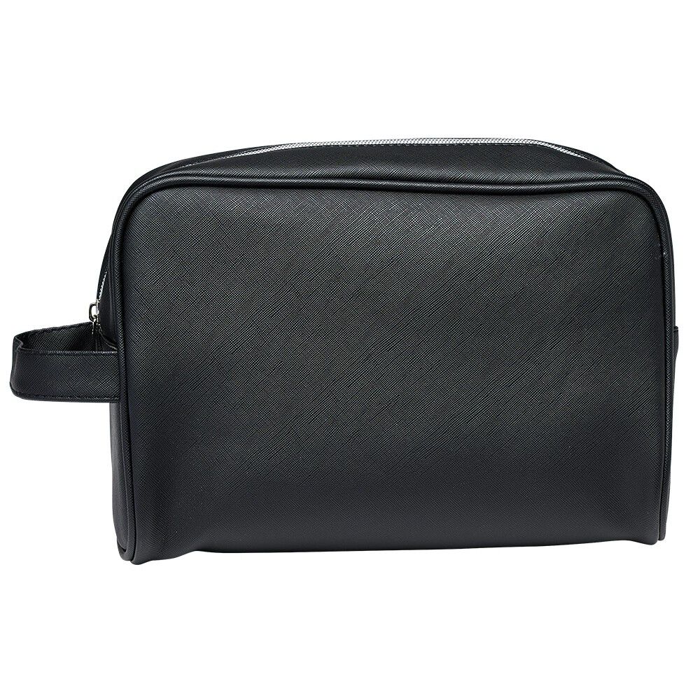 Trousse de toilette 26x18xH10cm (2 modèles noir ou bleu)