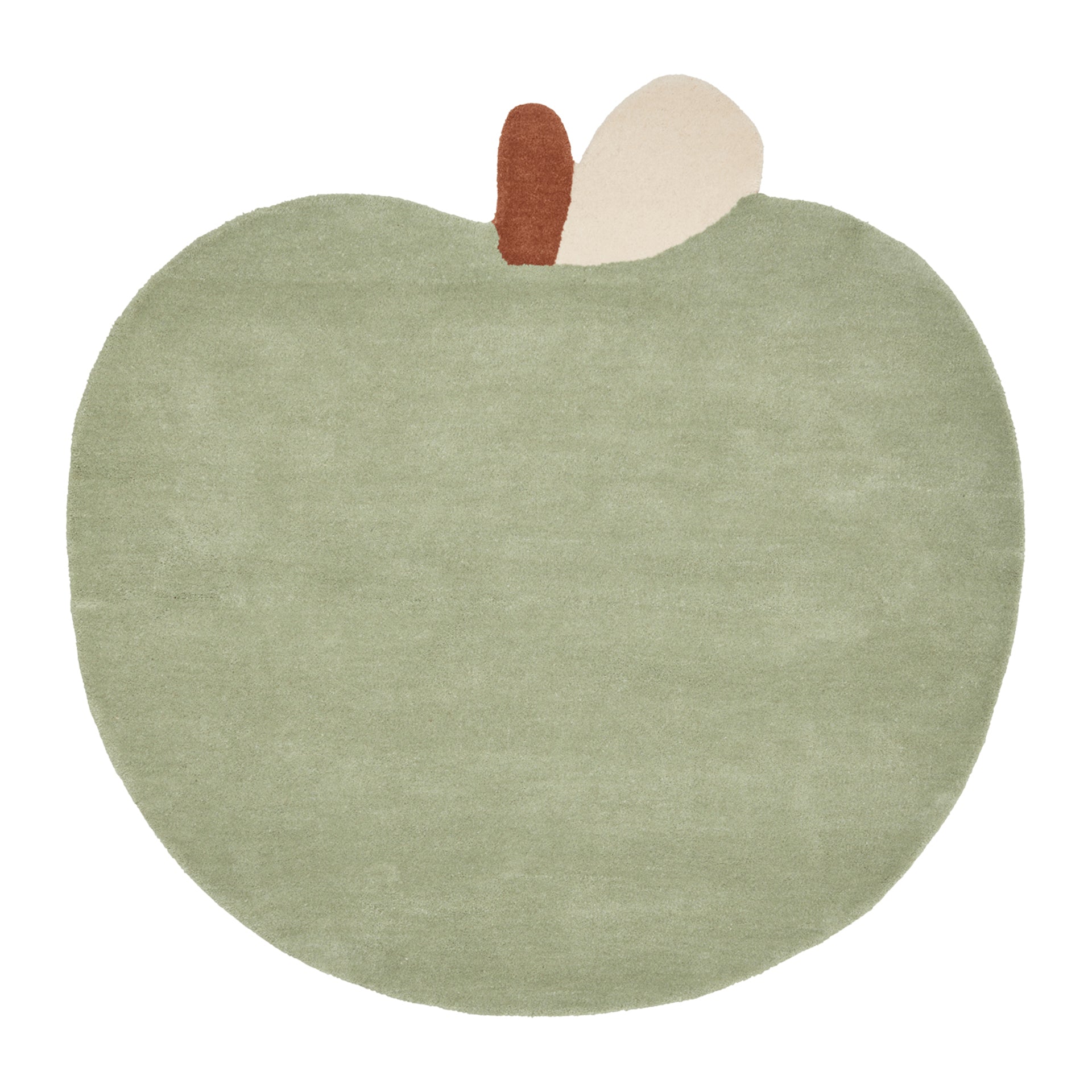 Ferm Living Apple Tufted Vloerkleed Ø 110 cm - Tea Green