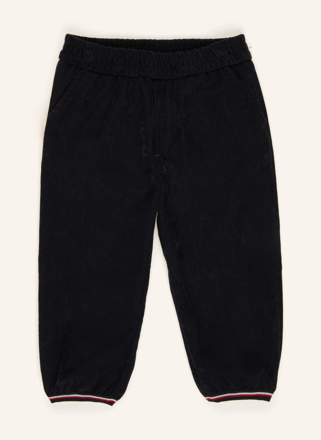 MONCLER enfant Cordhose im Joggingstil