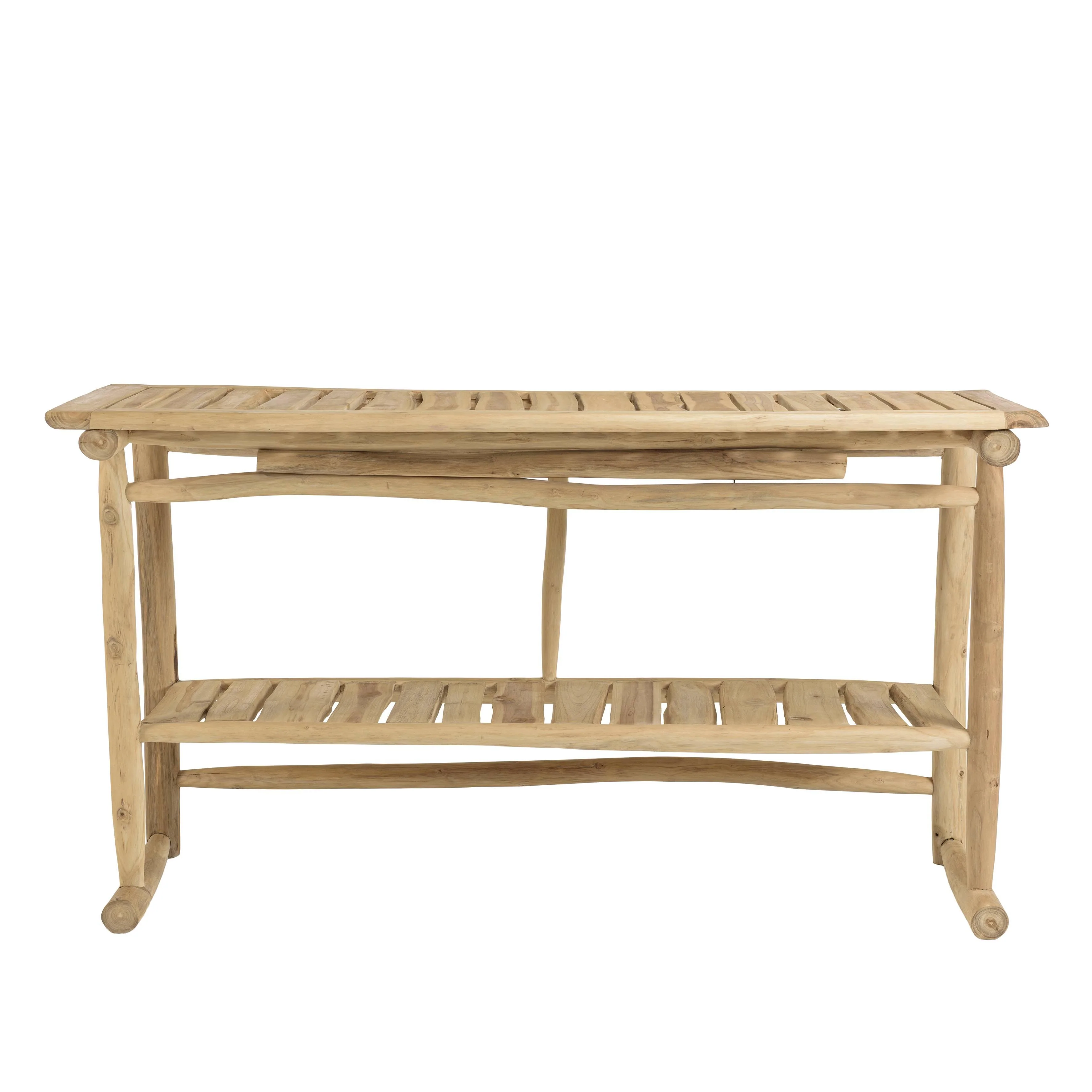 Wandtafel Will East teakhout