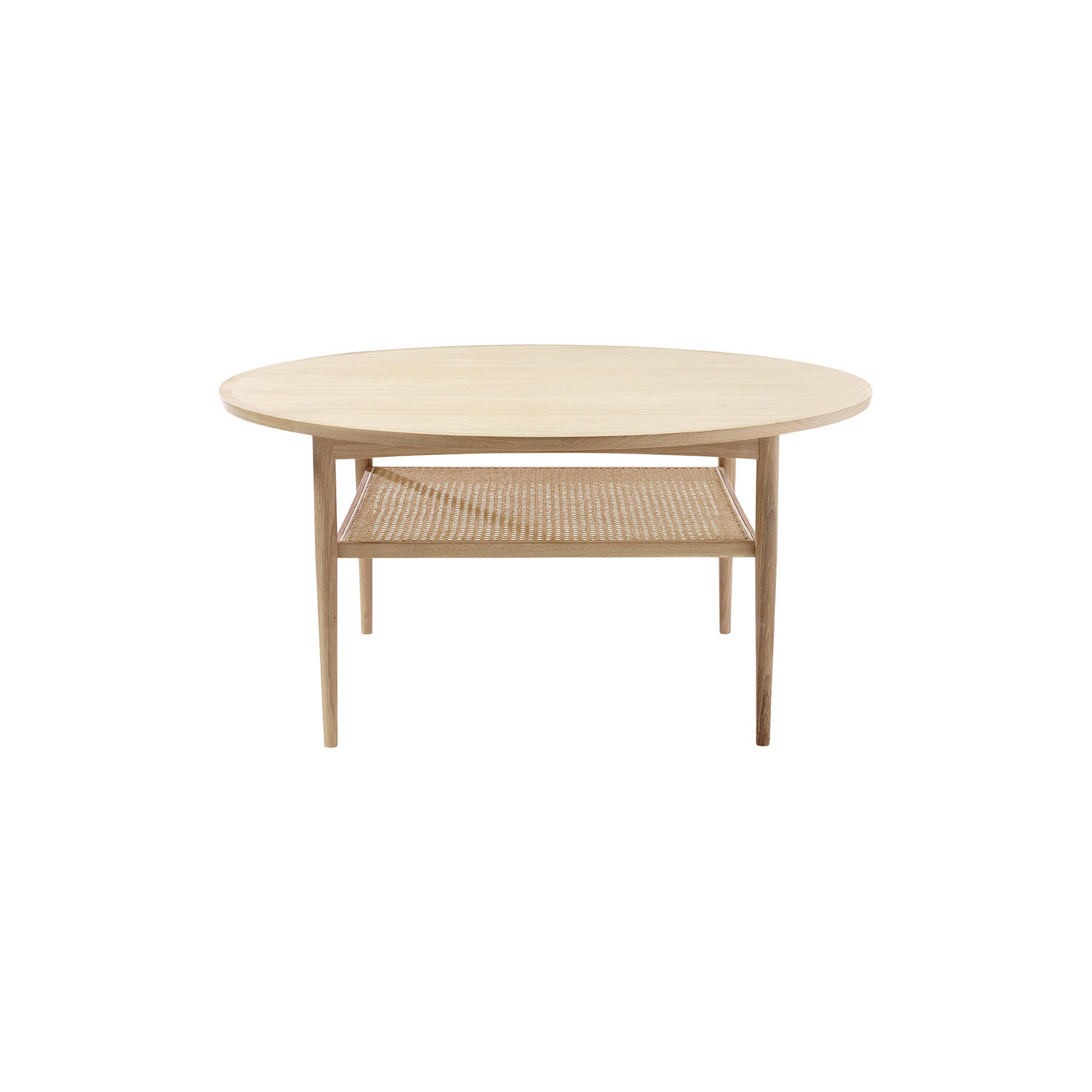 No. 100 Table, hvidolieret eg