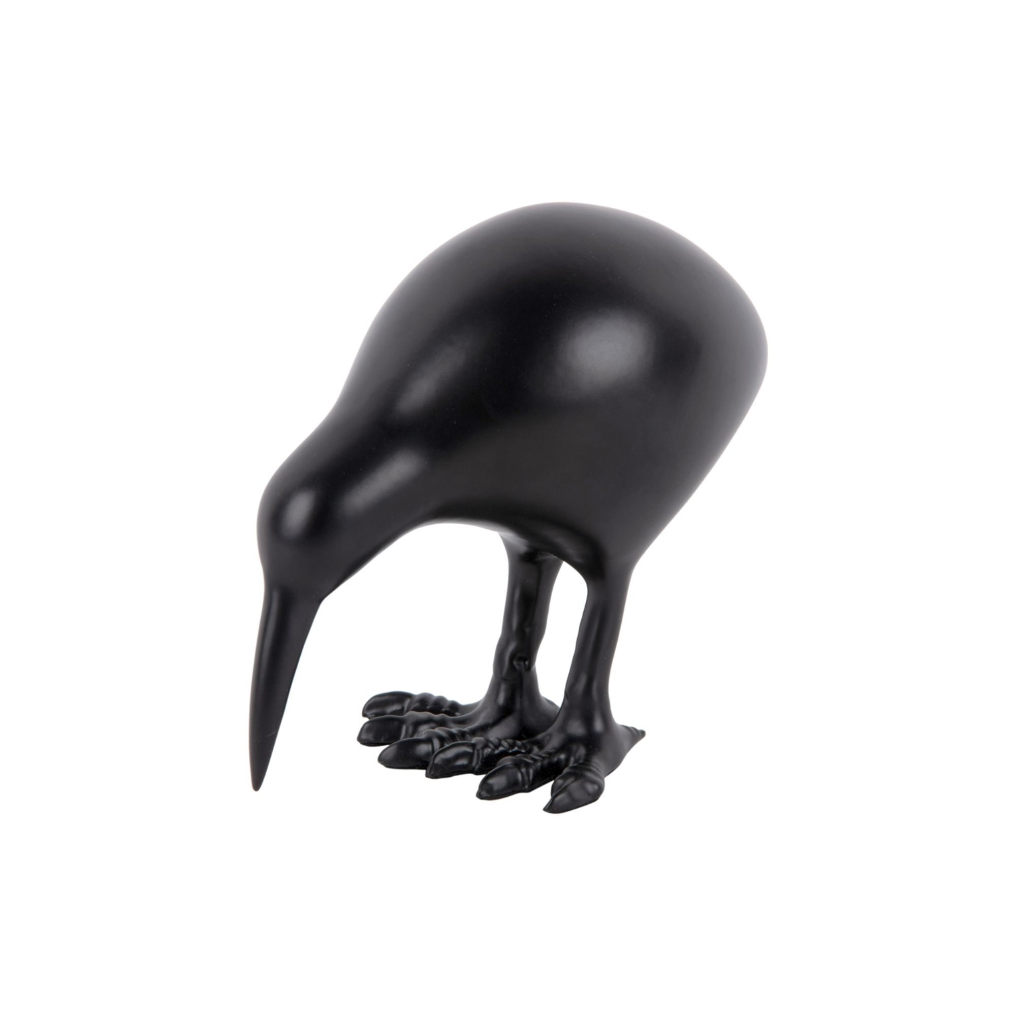 Present Time ornament Bird - zwart - 21x7.5x9.5cm