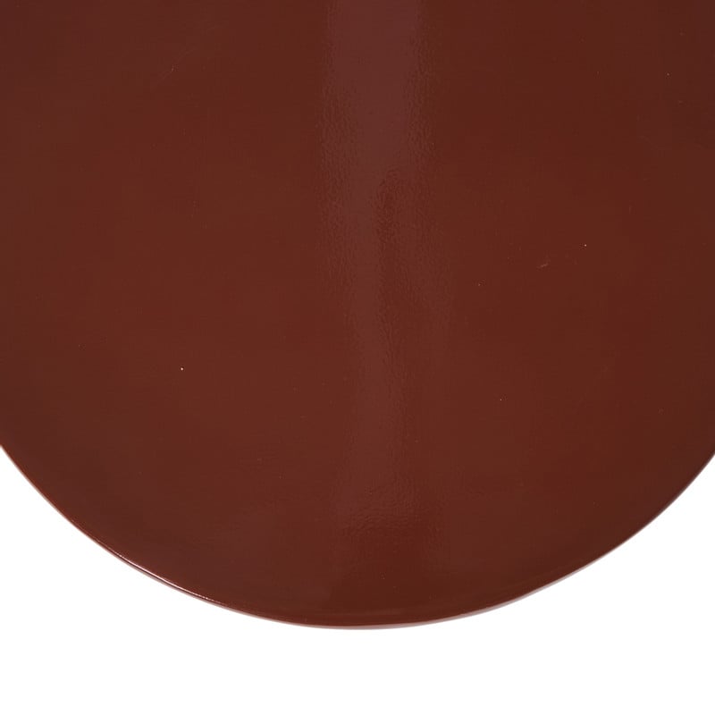 Bijzettafel Calvin - bordeauxrood - &Oslash;35x35 cm