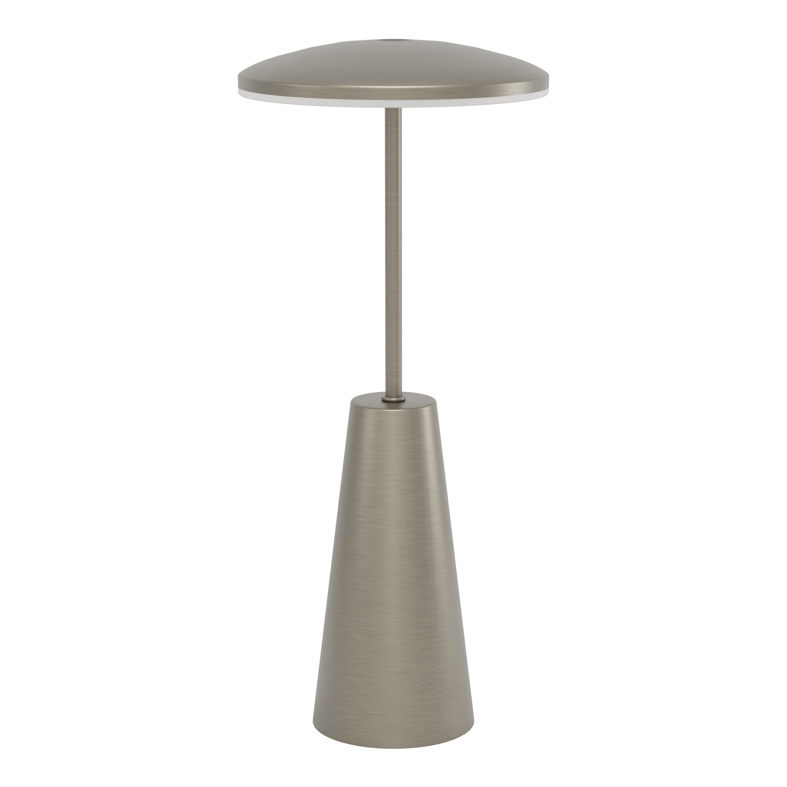 EGLO tafellamp Piccola - draadloos - 28 cm - donker brons