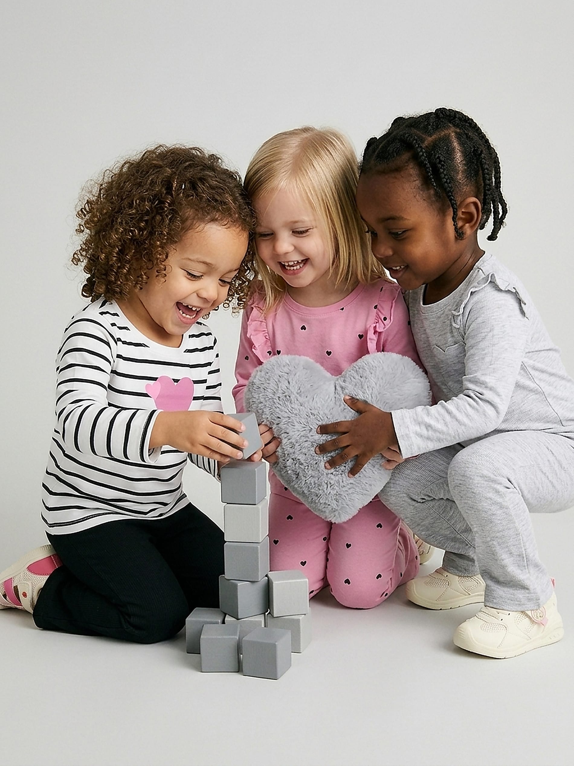 Bawełniane legginsy flare 3 pack