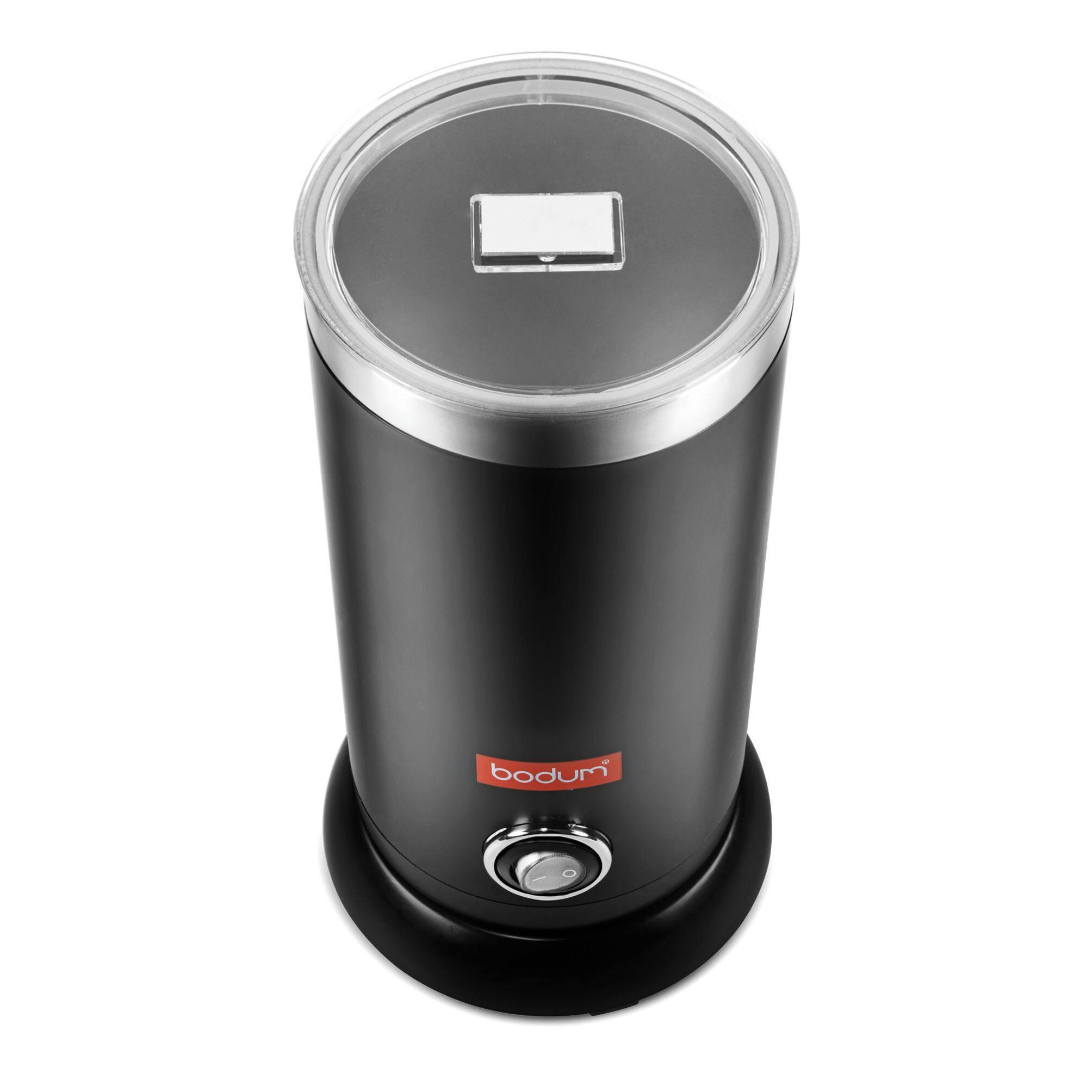 Bodum Compact Electric Milk Frother, Black, 300-mL