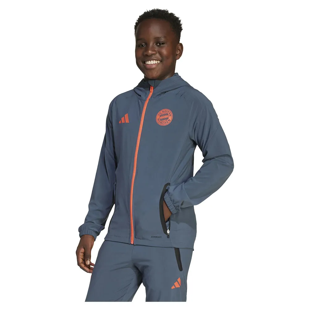 adidas FC Bayern Tiro 25/26 Competition Vis Tech travel junior hoodie